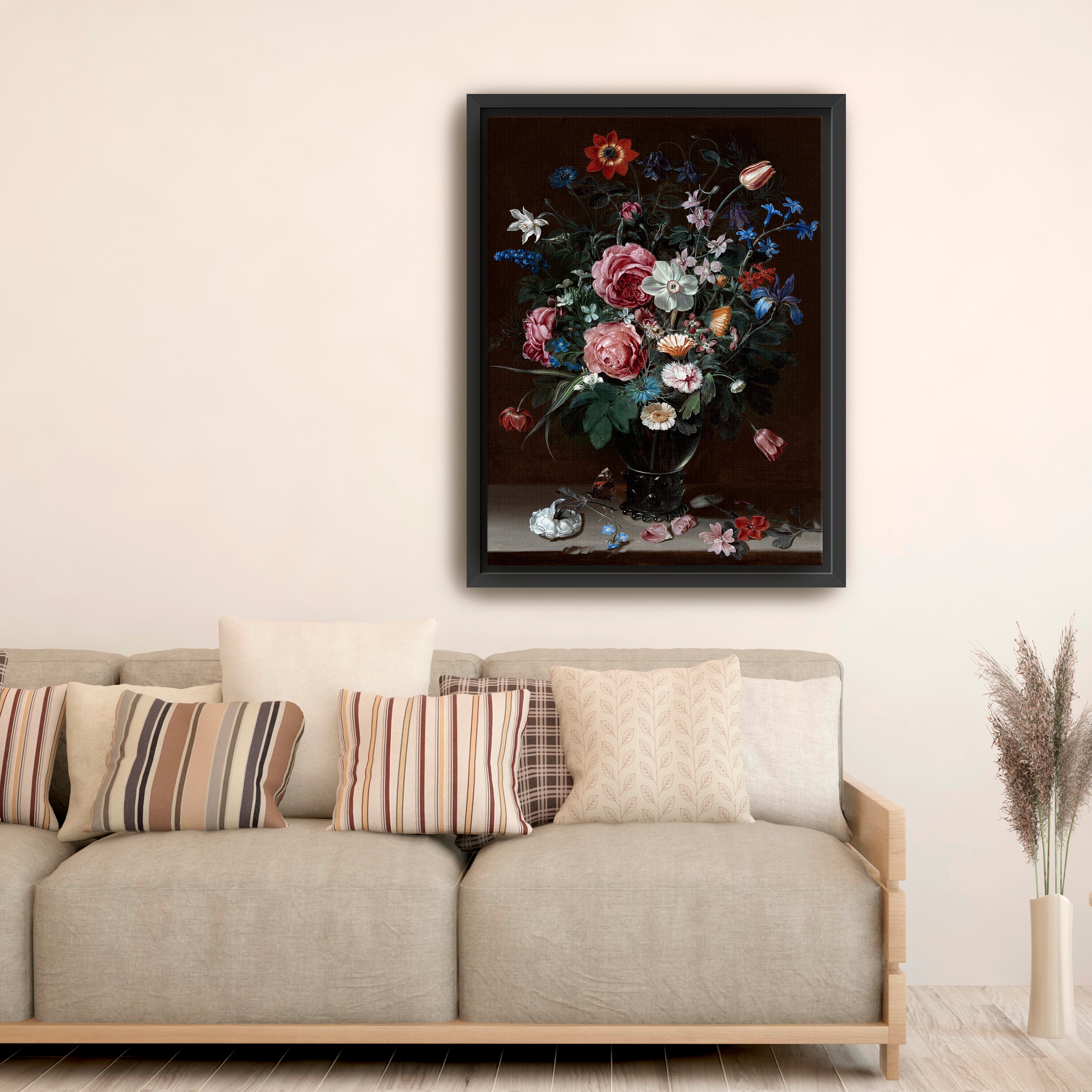Providence Flowers Canvas Giclee