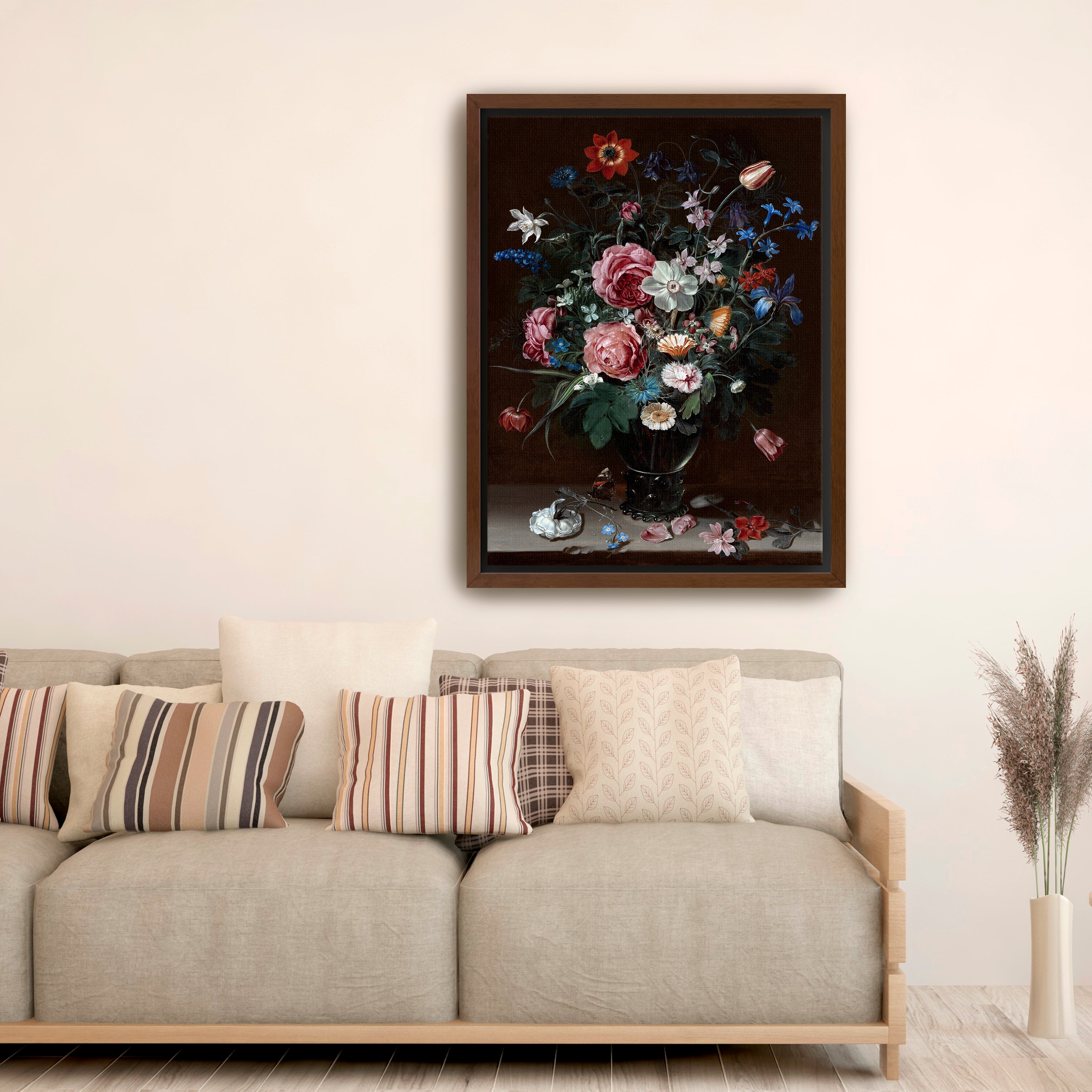 Providence Flowers Canvas Giclee