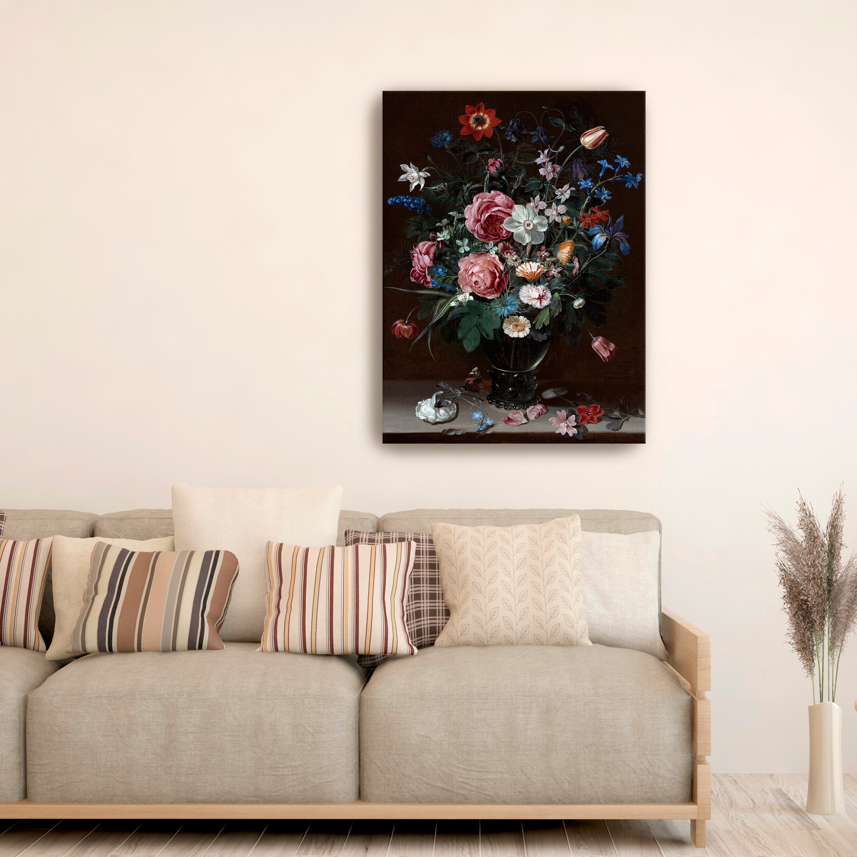 Providence Flowers Canvas Giclee