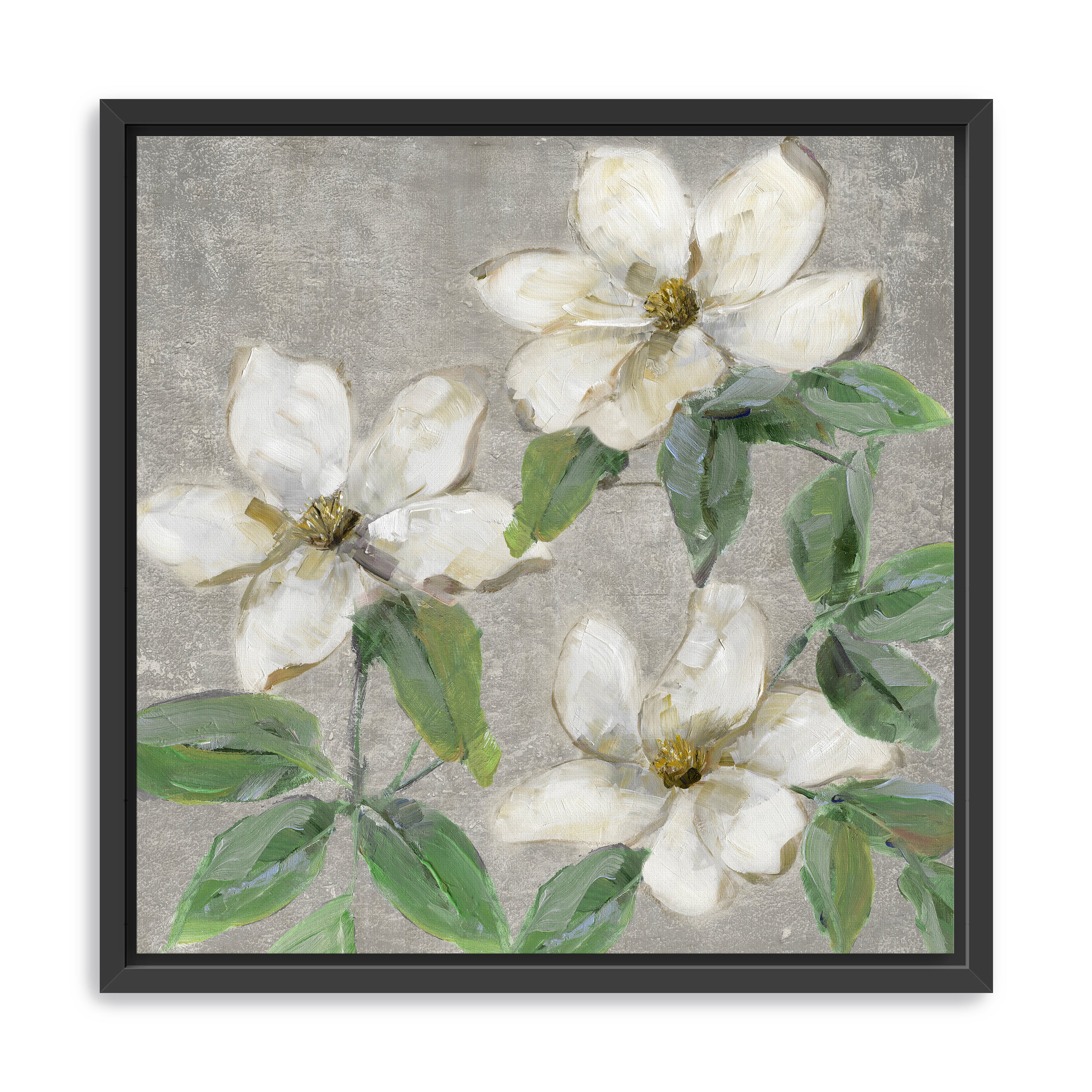 Glimmering Magnolias II Canvas Giclee