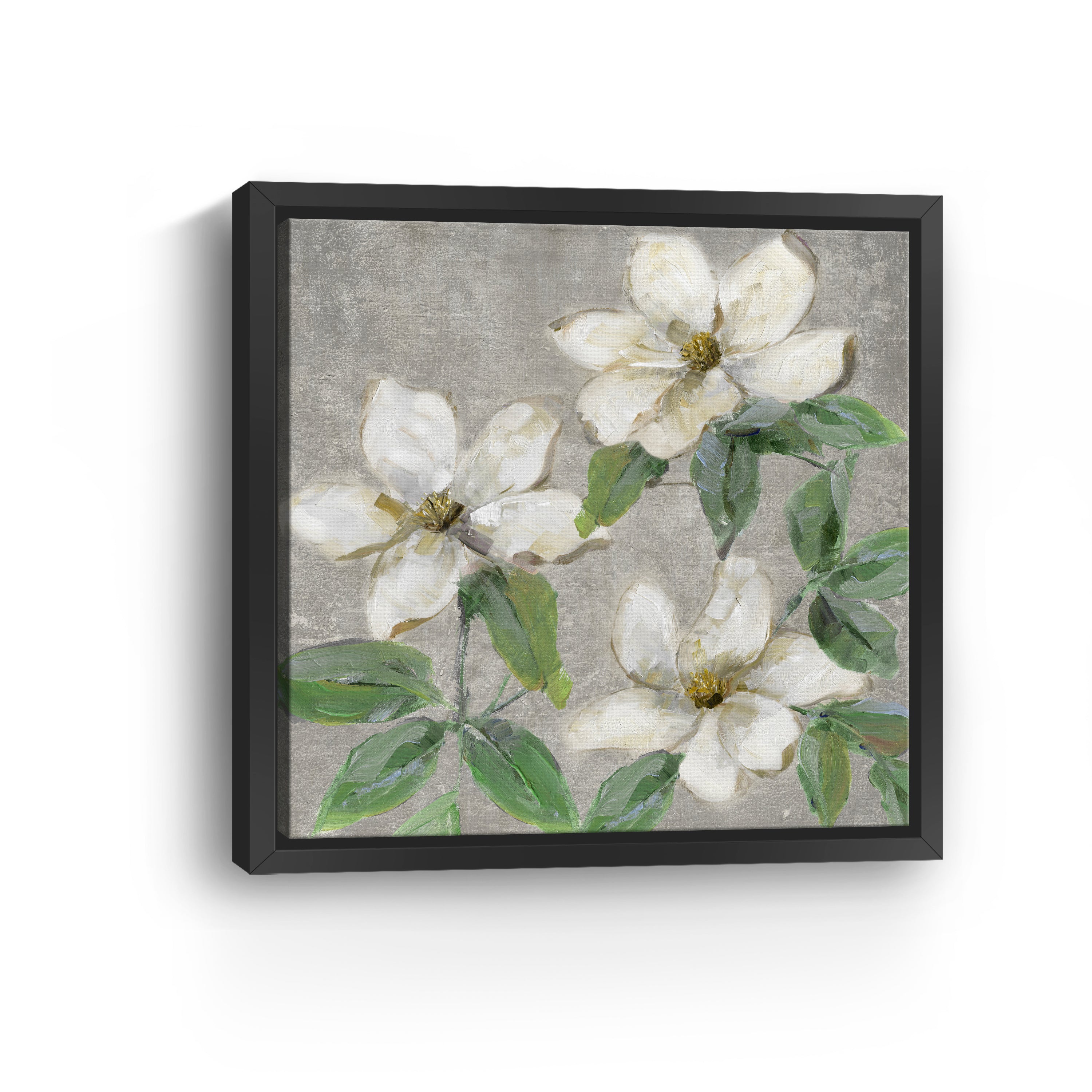 Glimmering Magnolias II Canvas Giclee