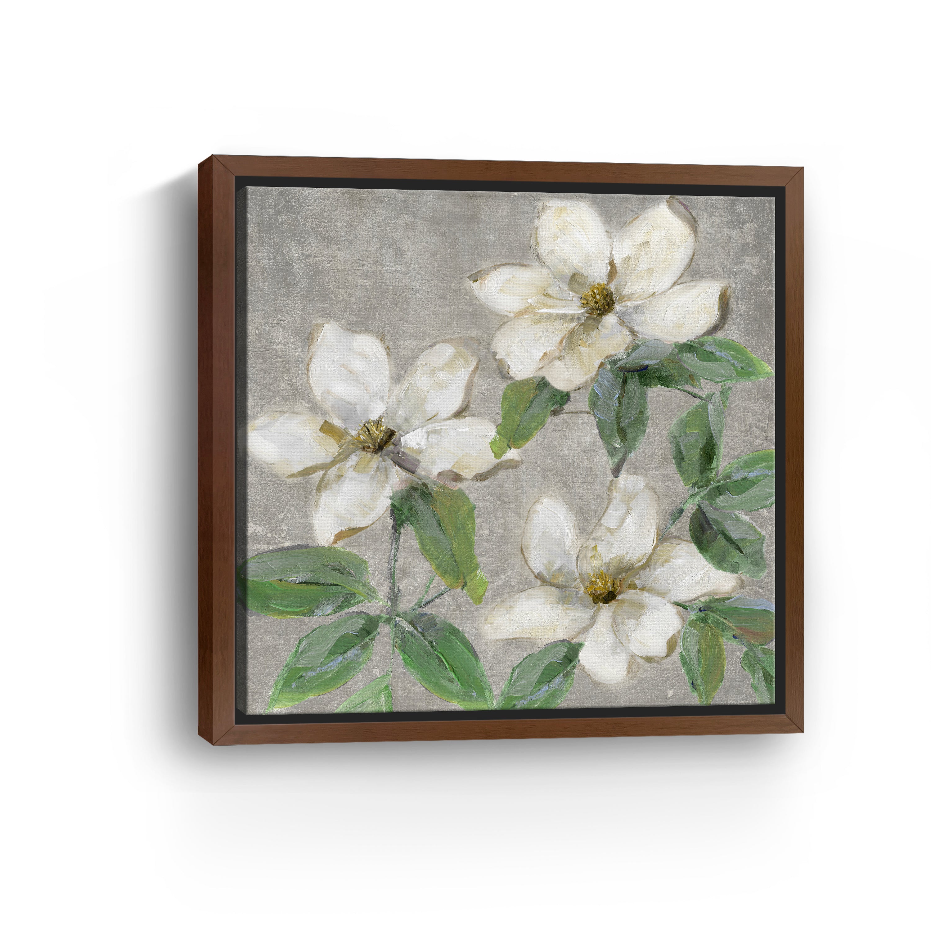 Glimmering Magnolias II Canvas Giclee