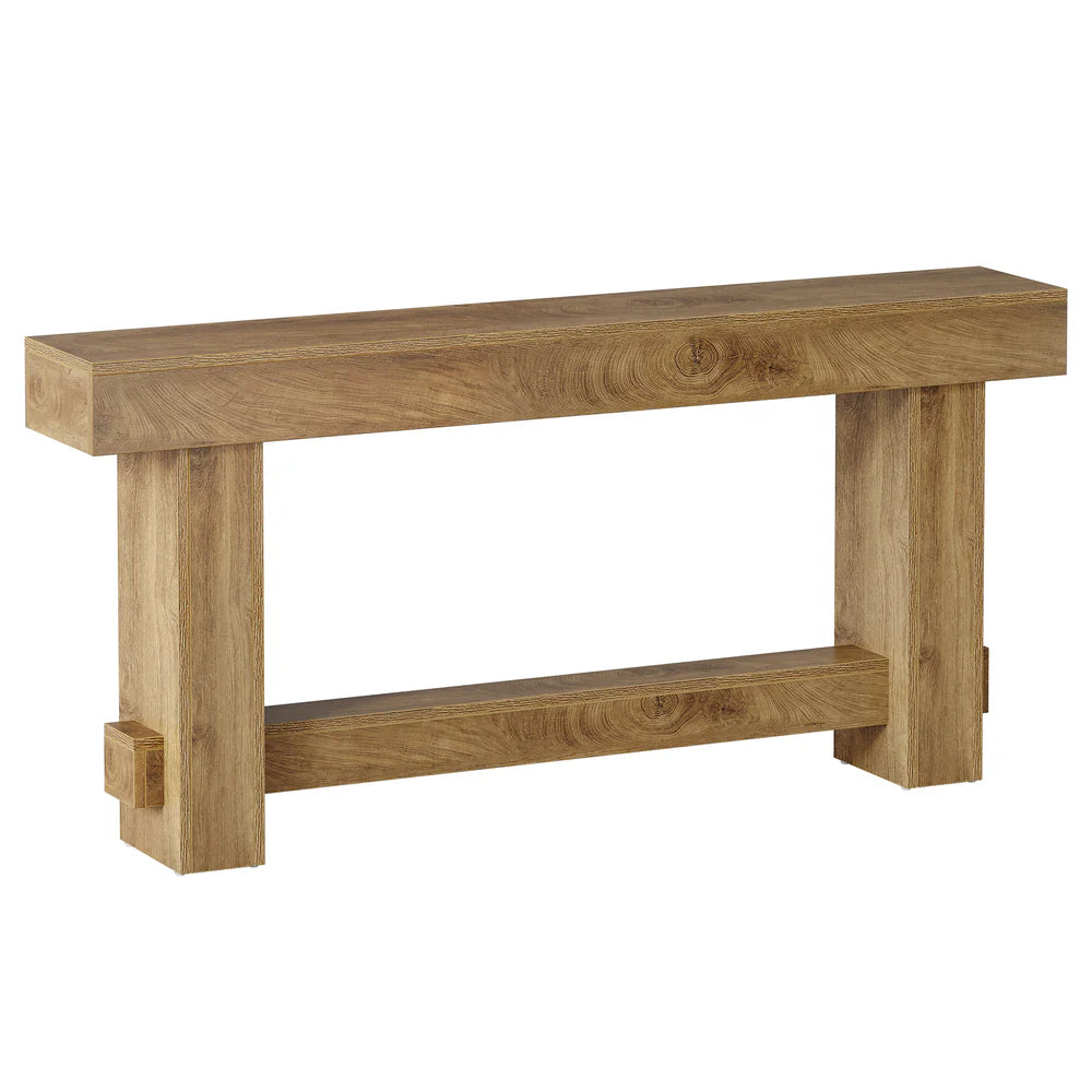 Rustic Farmhouse Oversized Console Table