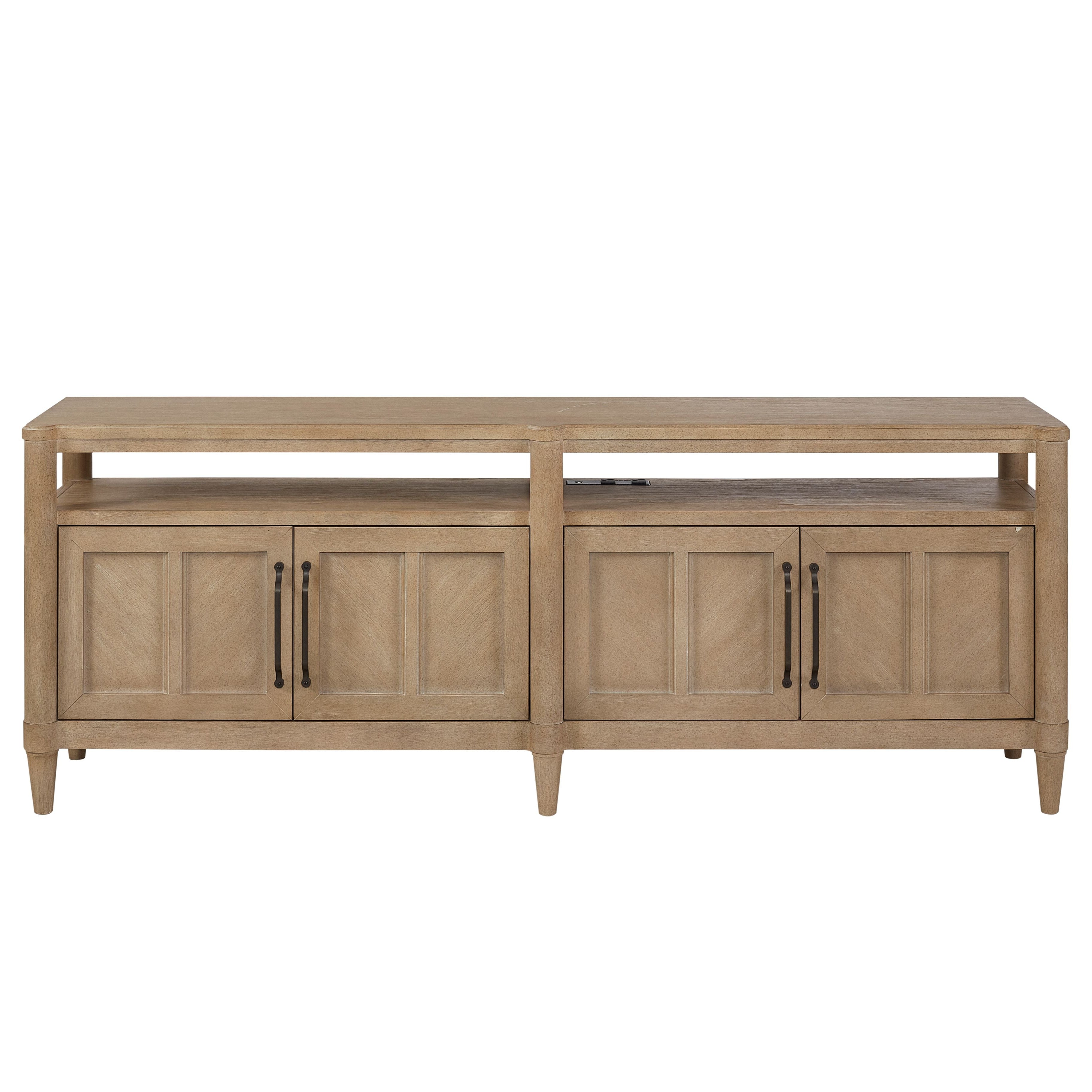 4-Door Sideboard with Open Storage