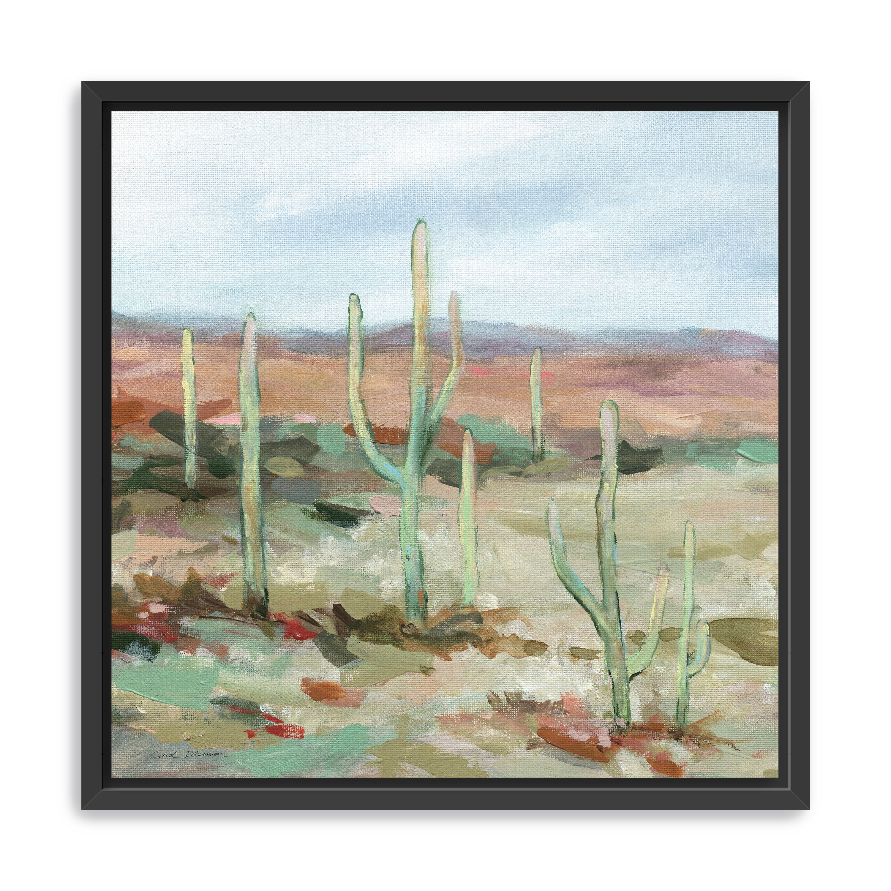 The Cactus Club I Canvas Giclee