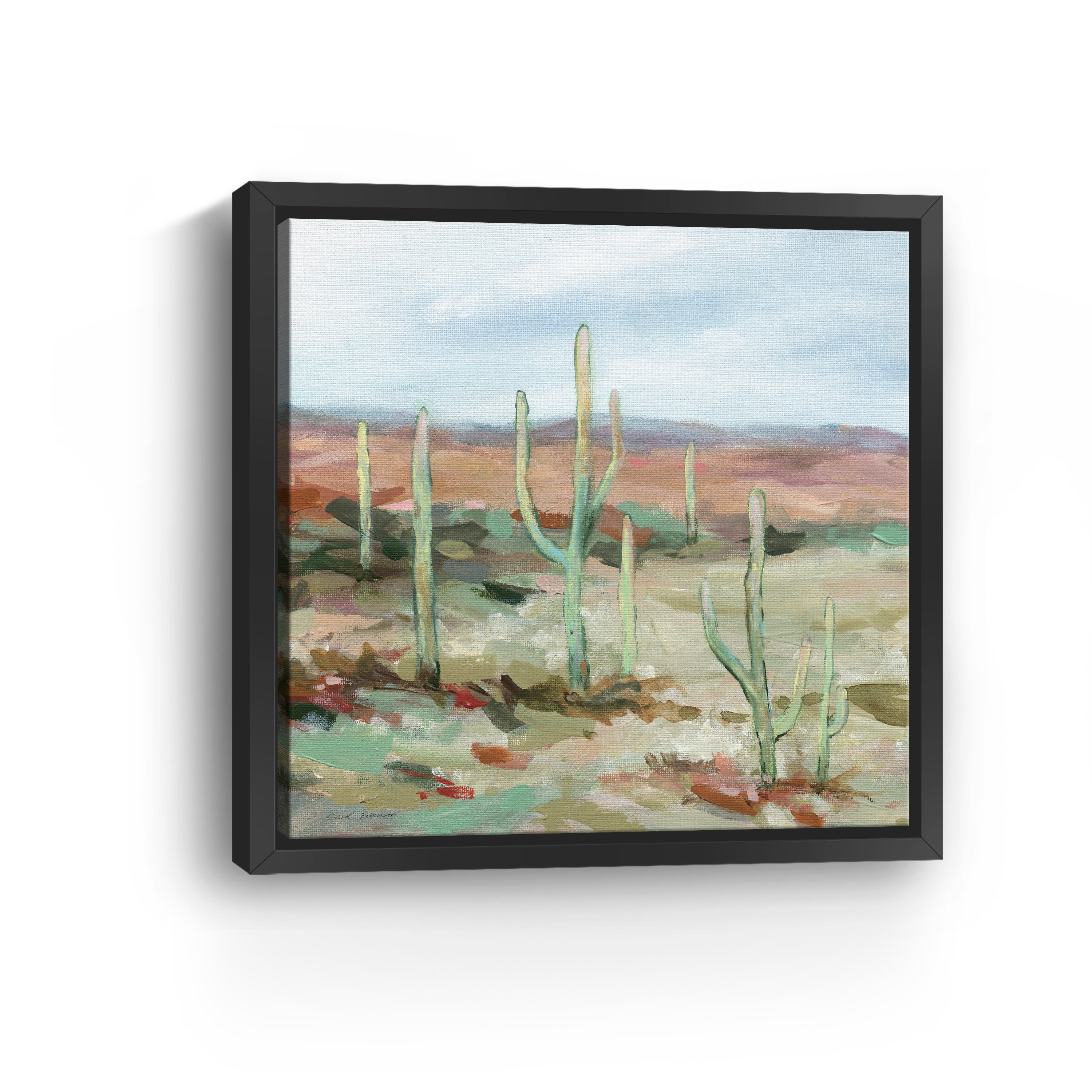 The Cactus Club I Canvas Giclee