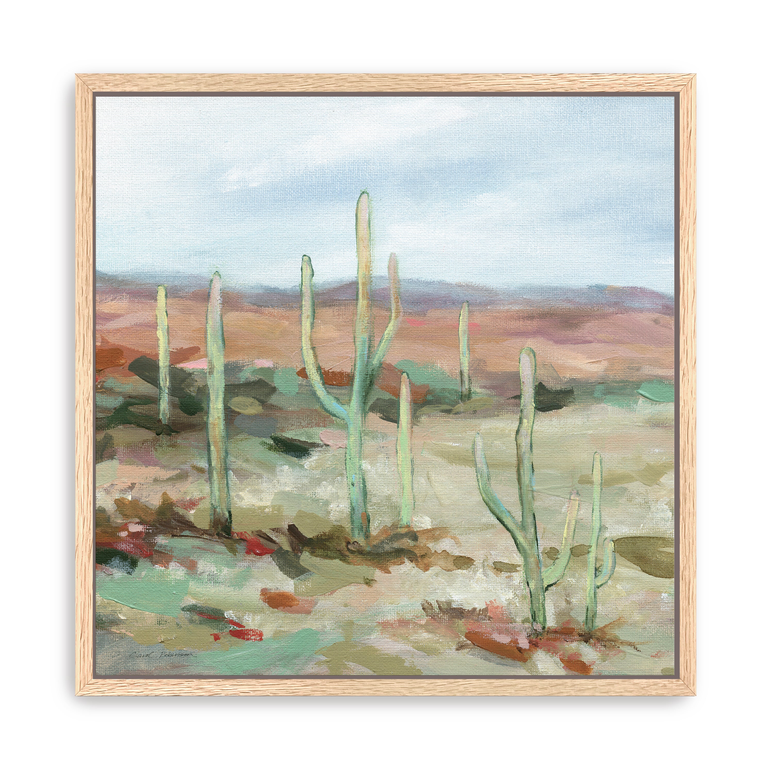 The Cactus Club I Canvas Giclee