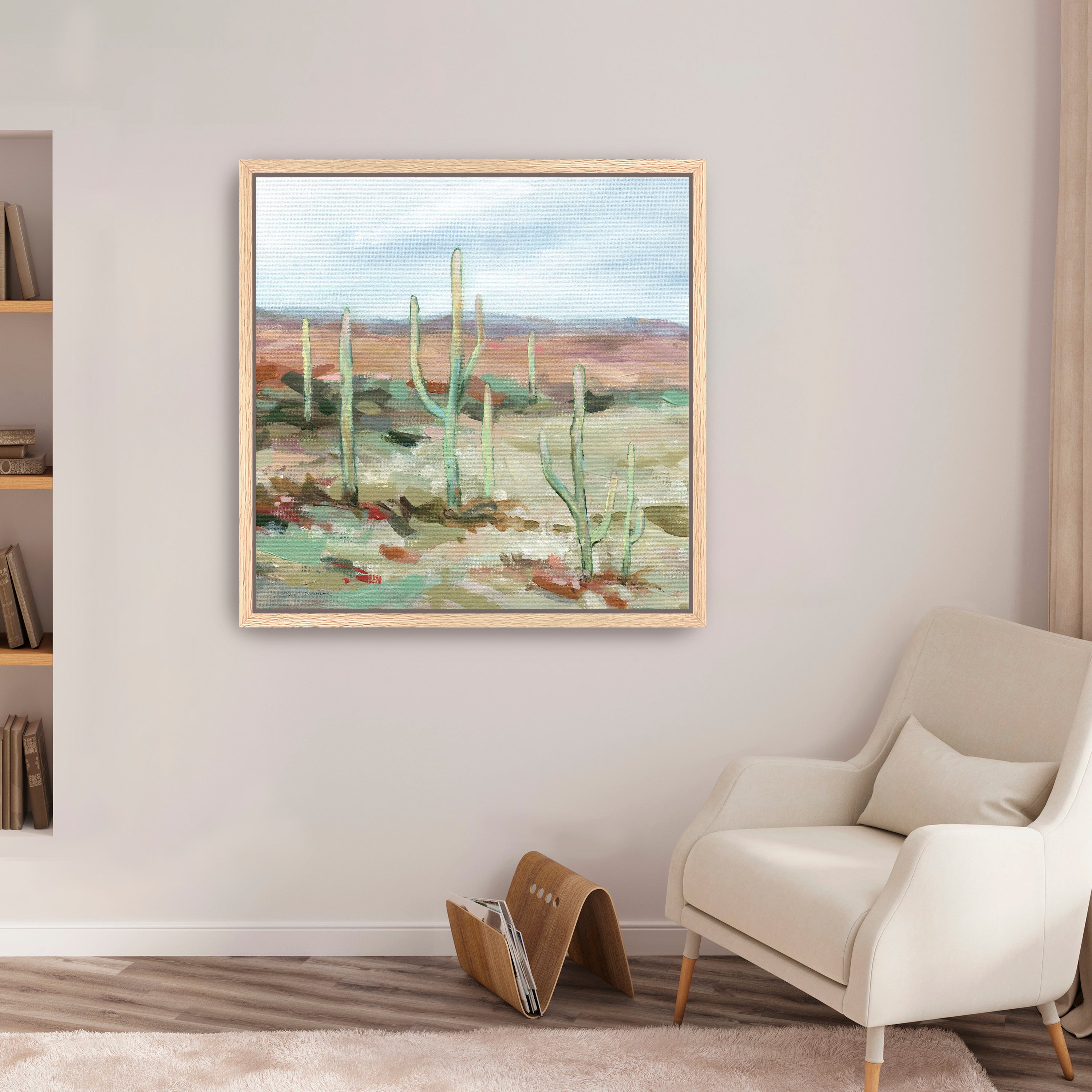 The Cactus Club I Canvas Giclee