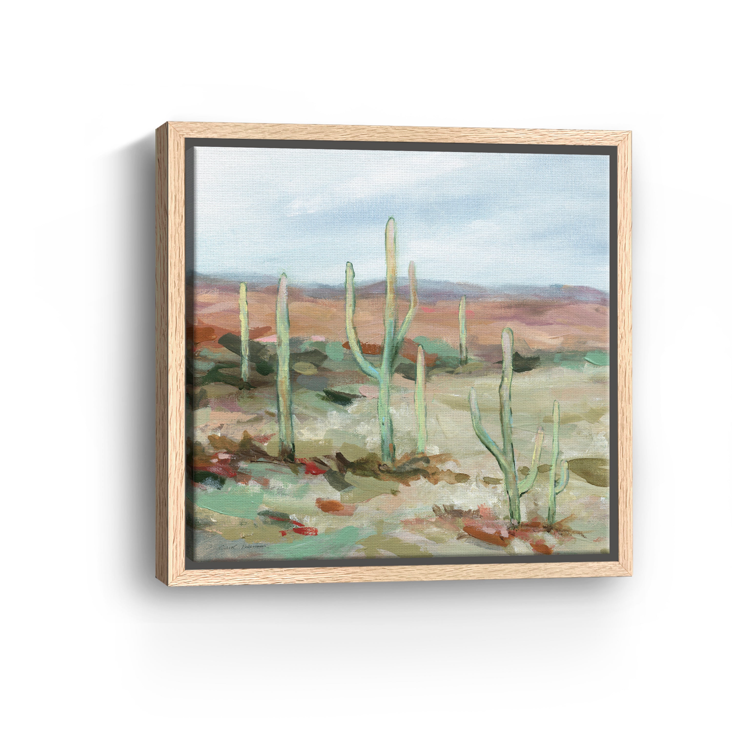 The Cactus Club I Canvas Giclee