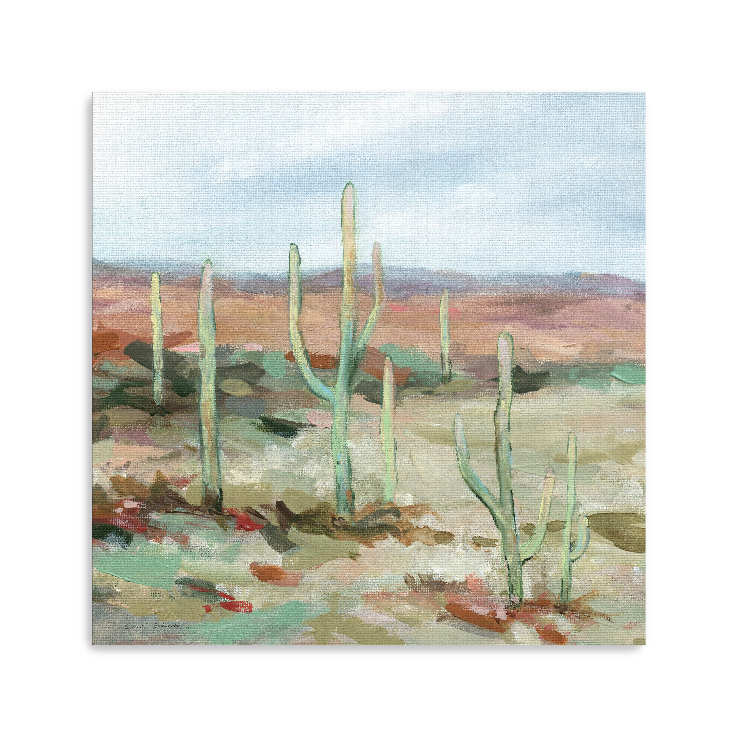 The Cactus Club I Canvas Giclee