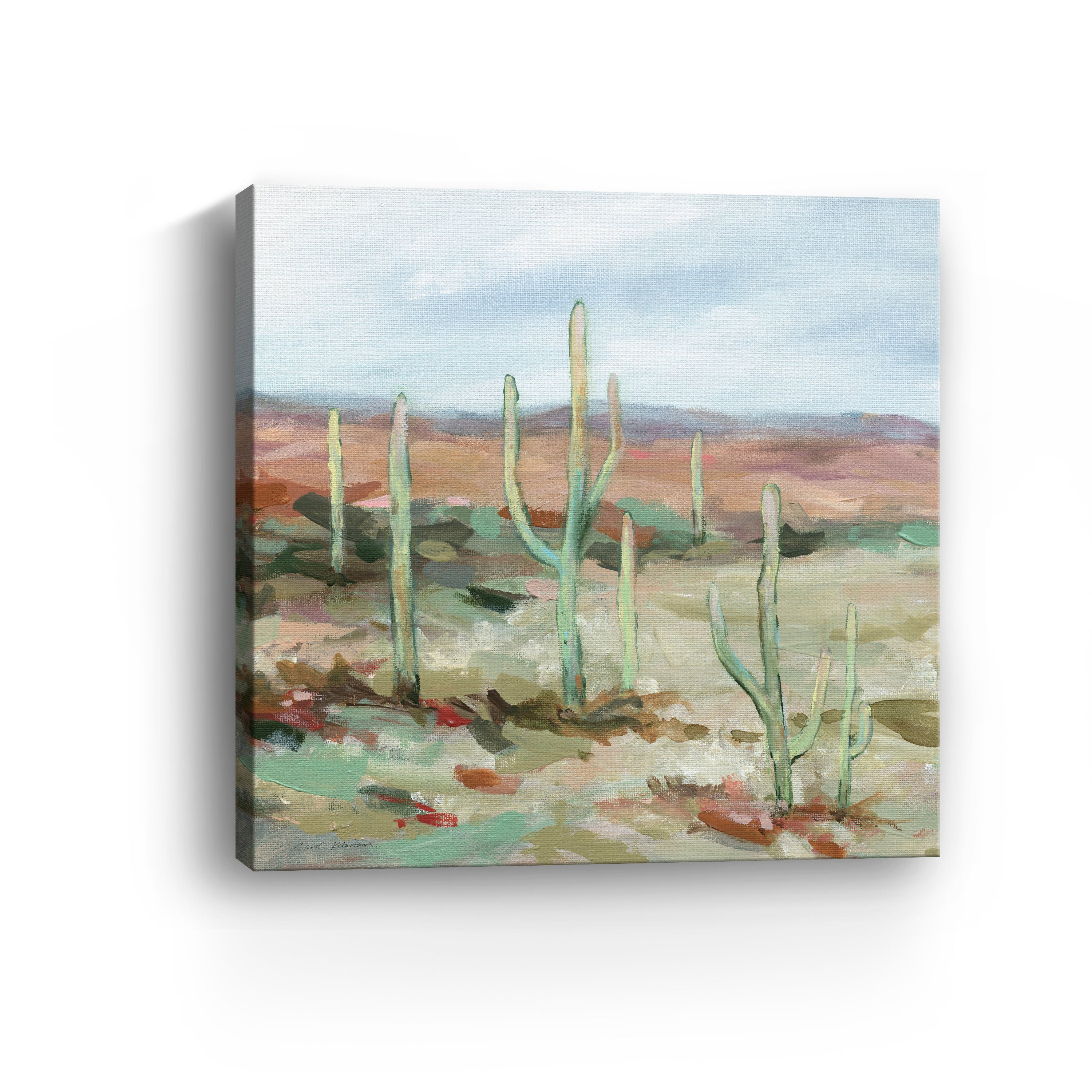 The Cactus Club I Canvas Giclee