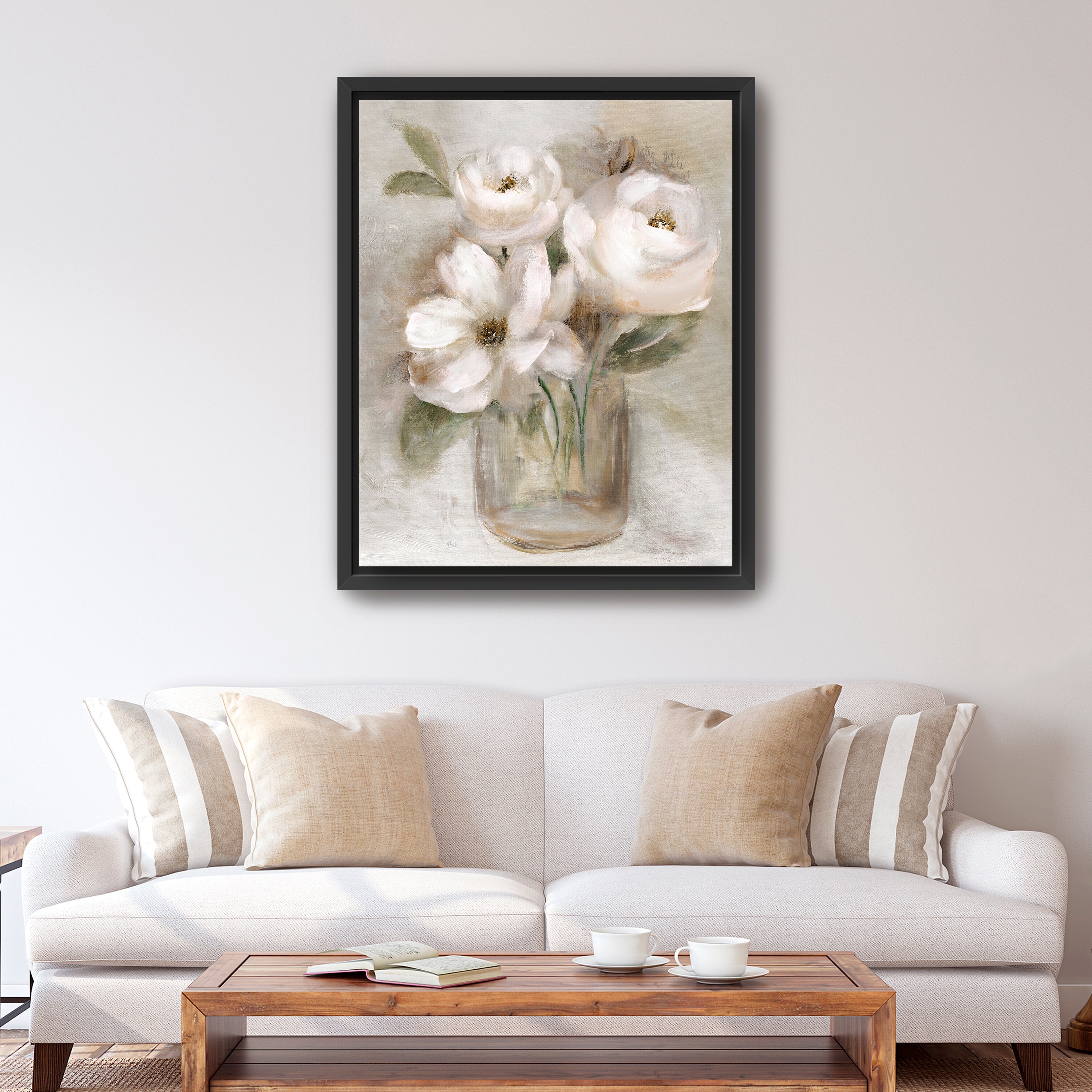 Poppy Arrangement II Canvas Giclee