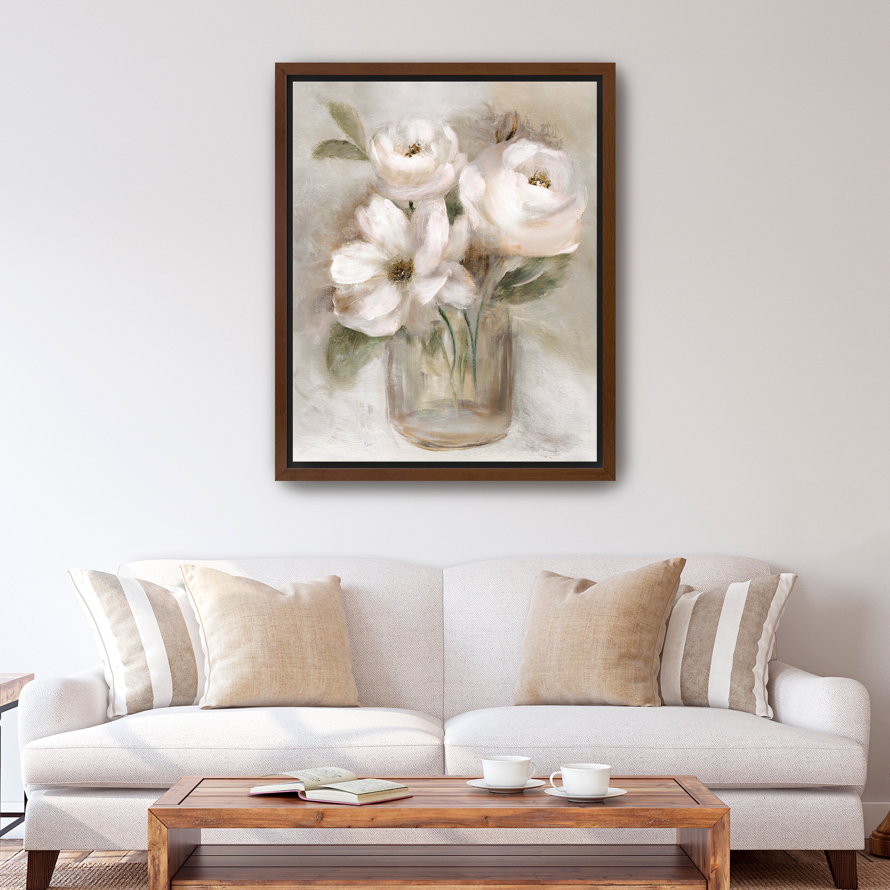Poppy Arrangement II Canvas Giclee
