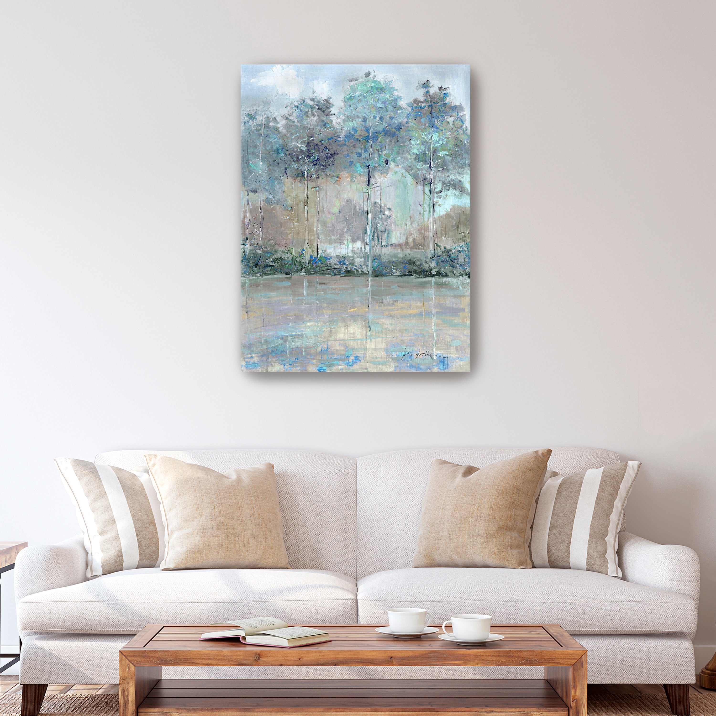 Fall River I Canvas Giclee
