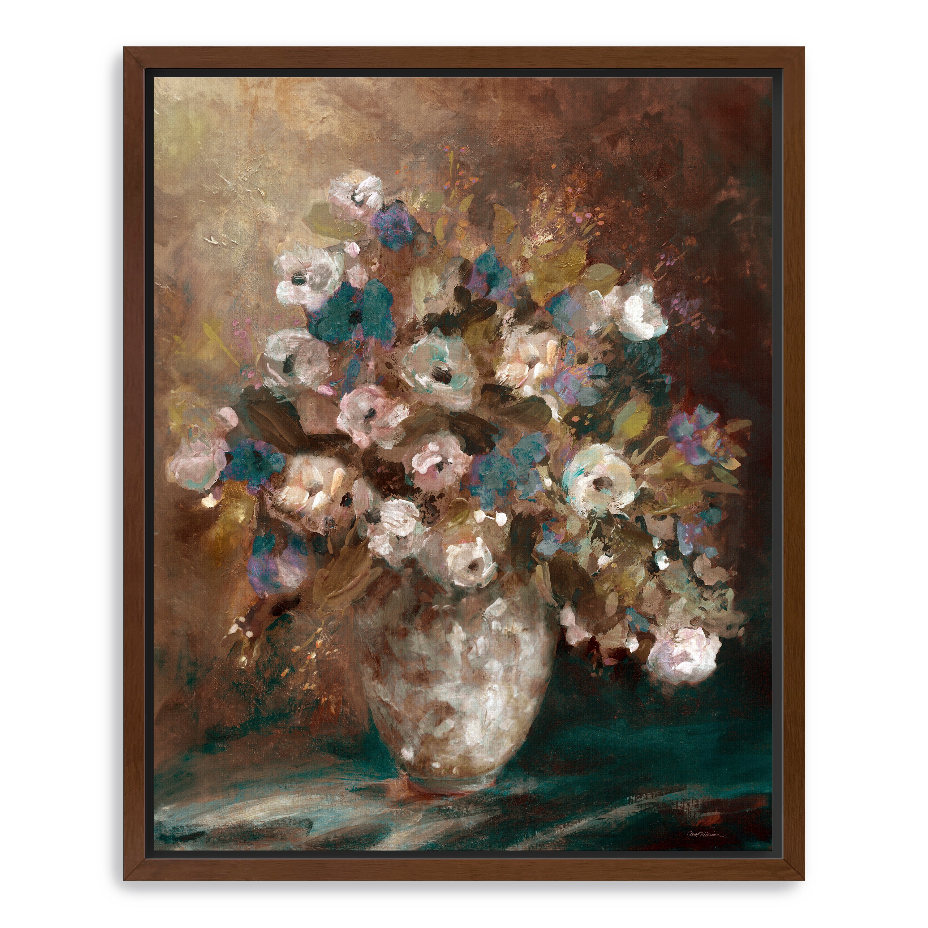 Jeweled Splendor Canvas Giclee
