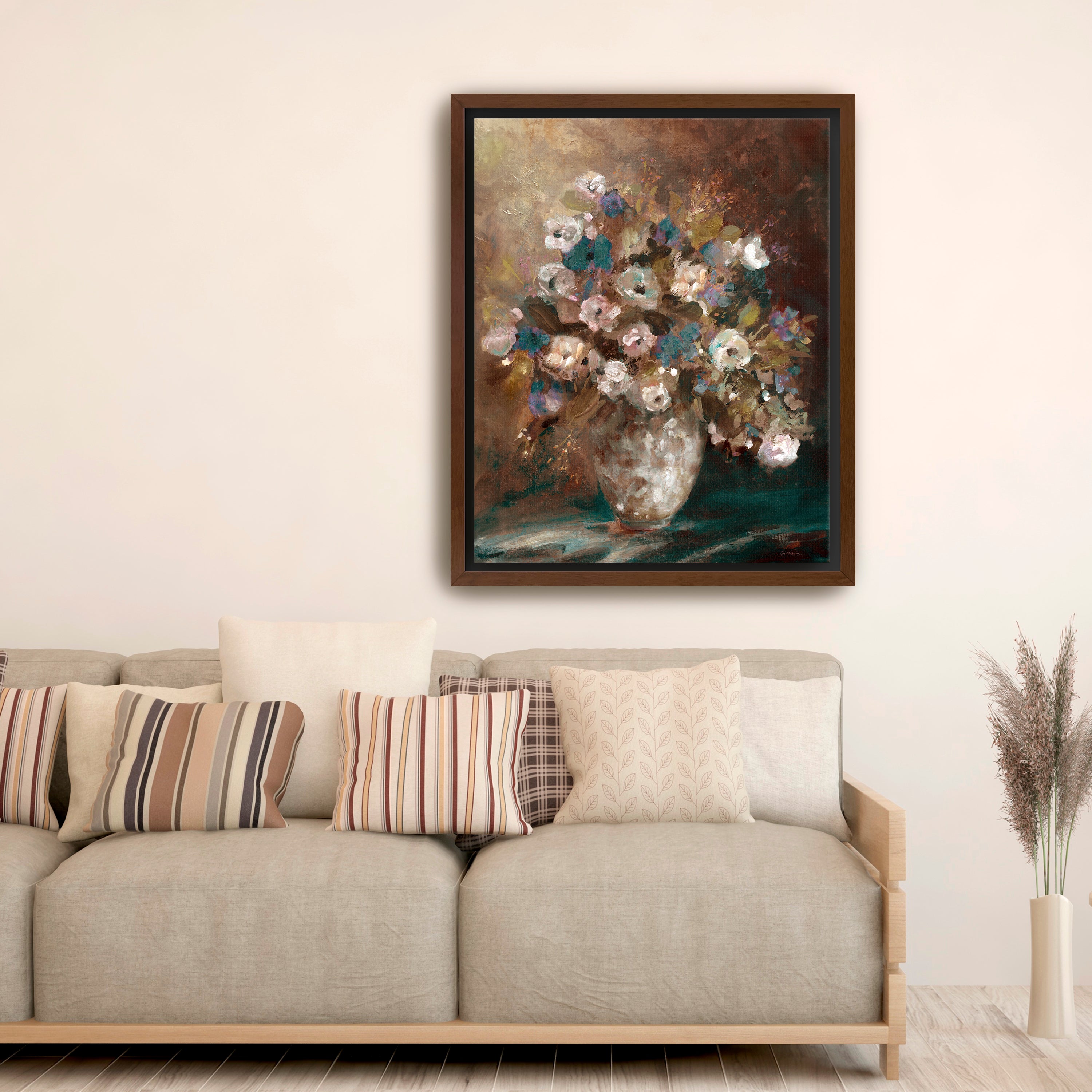 Jeweled Splendor Canvas Giclee