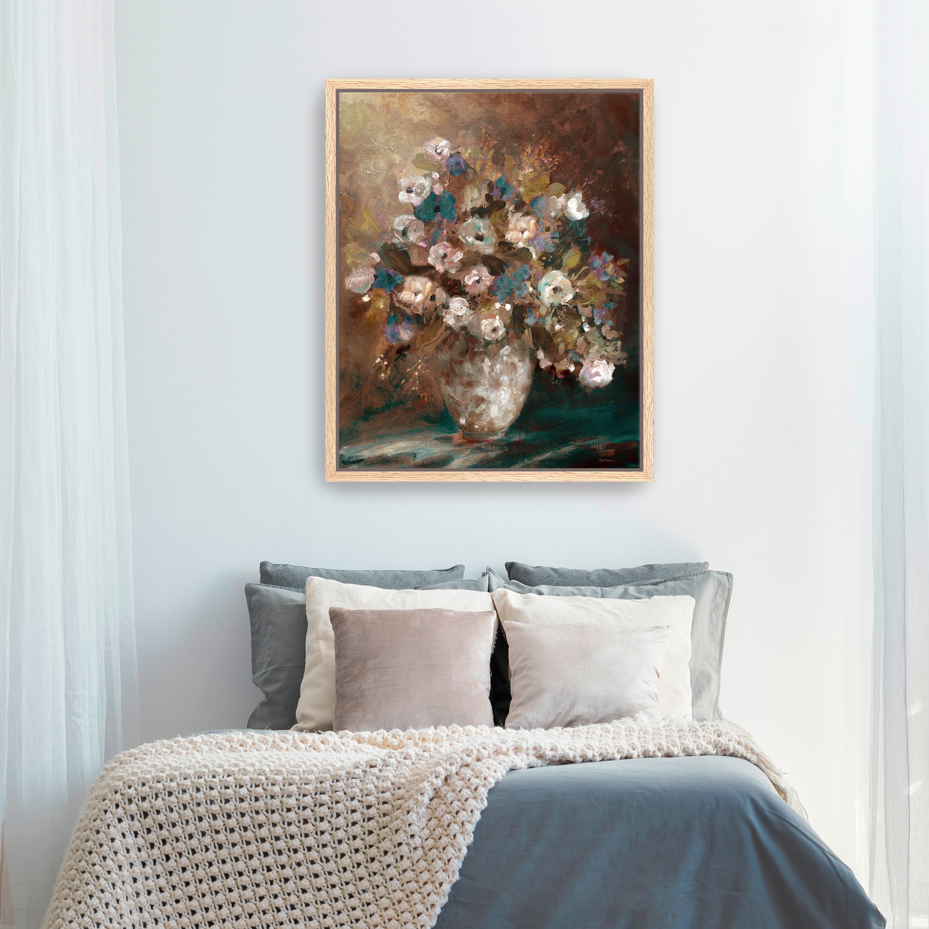 Jeweled Splendor Canvas Giclee