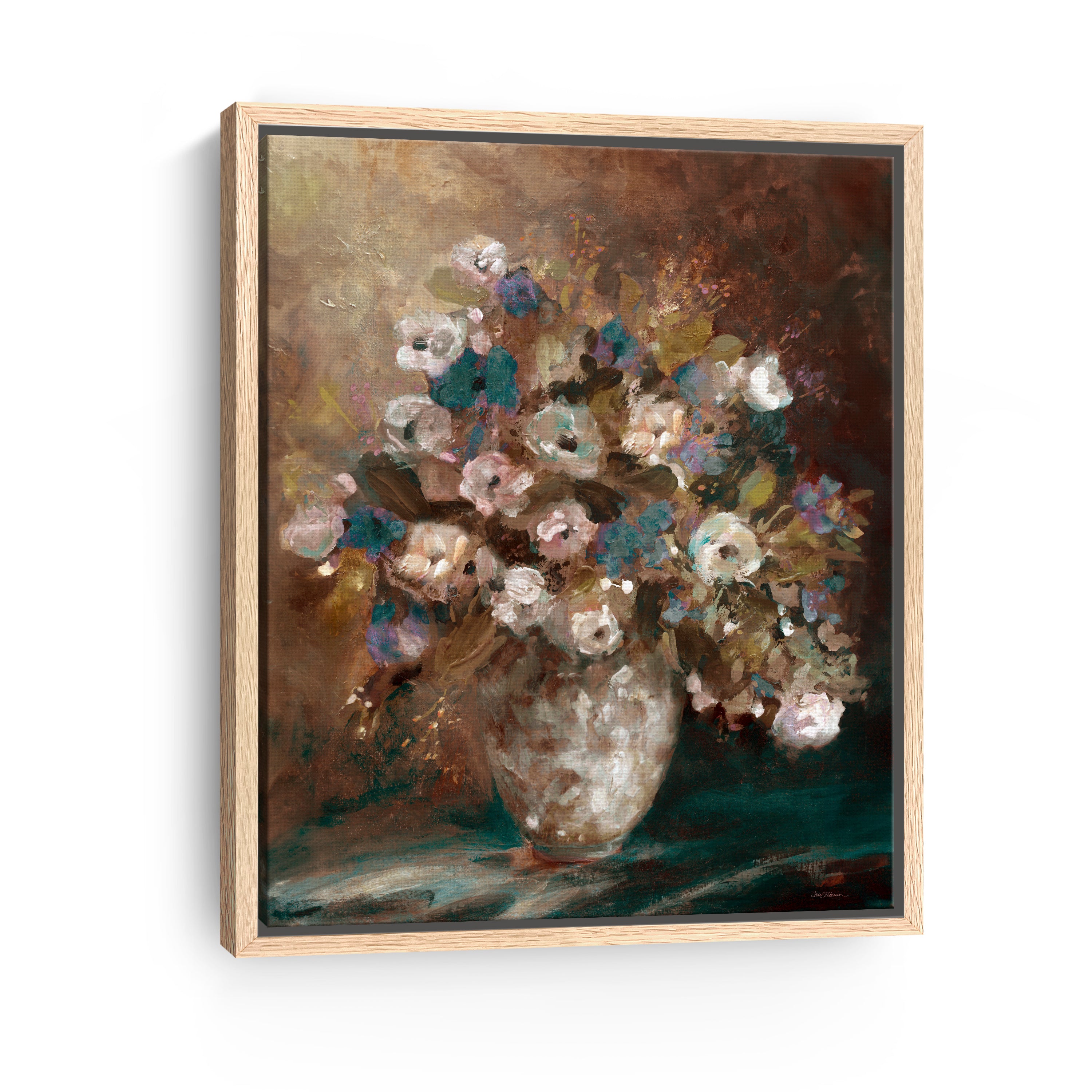 Jeweled Splendor Canvas Giclee