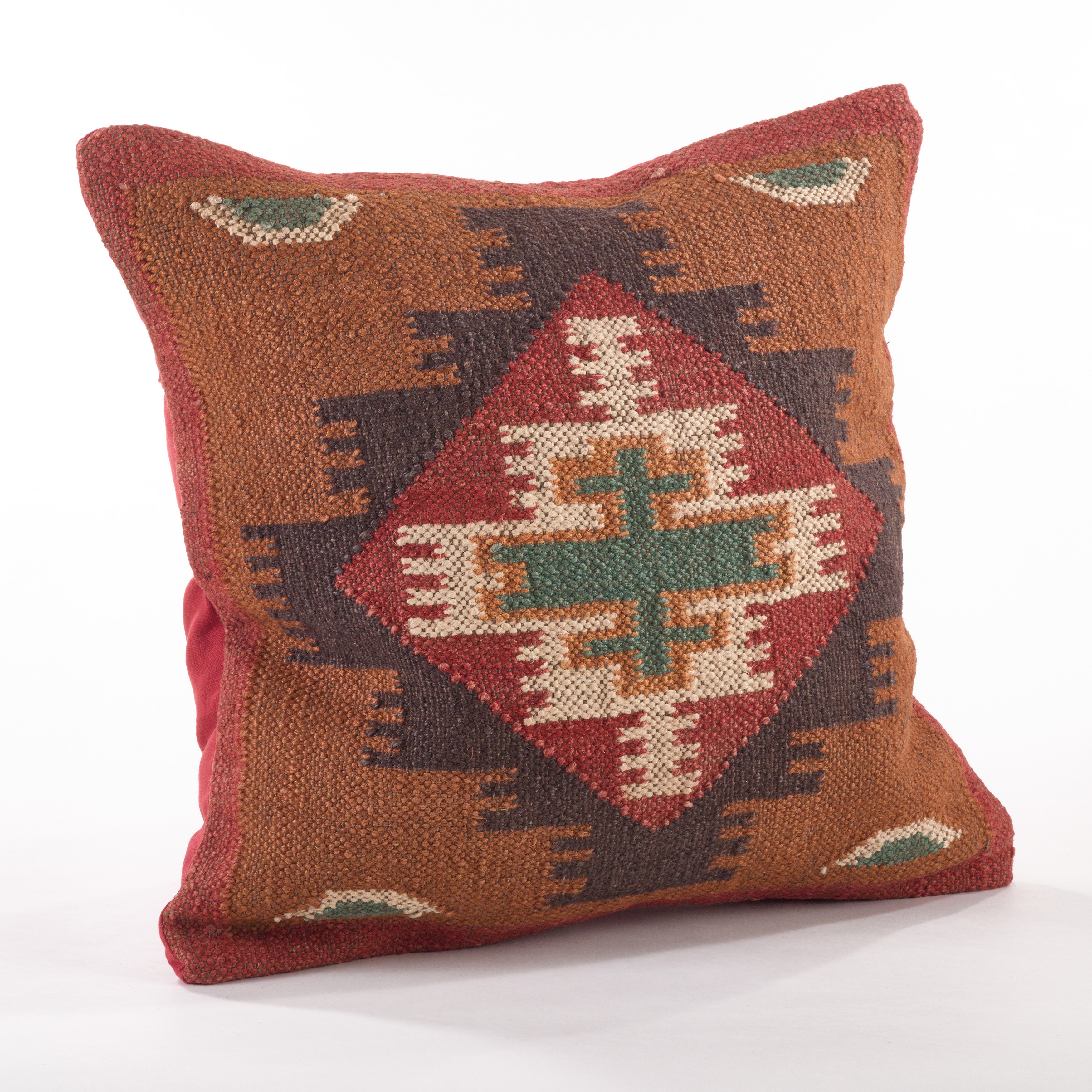 Southwestern Kilim Down Filled Throw Pillow