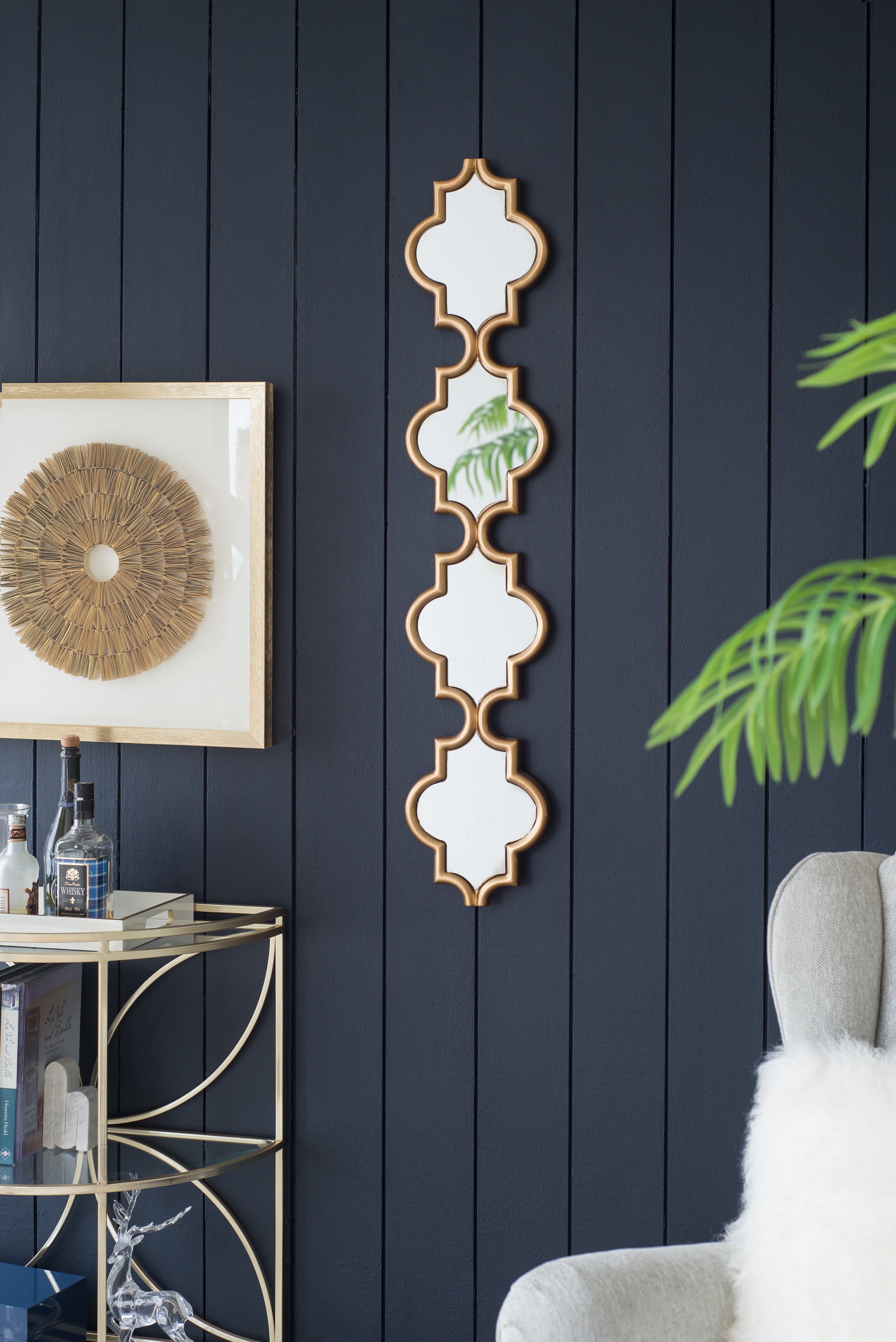 Gold Wall Mirror