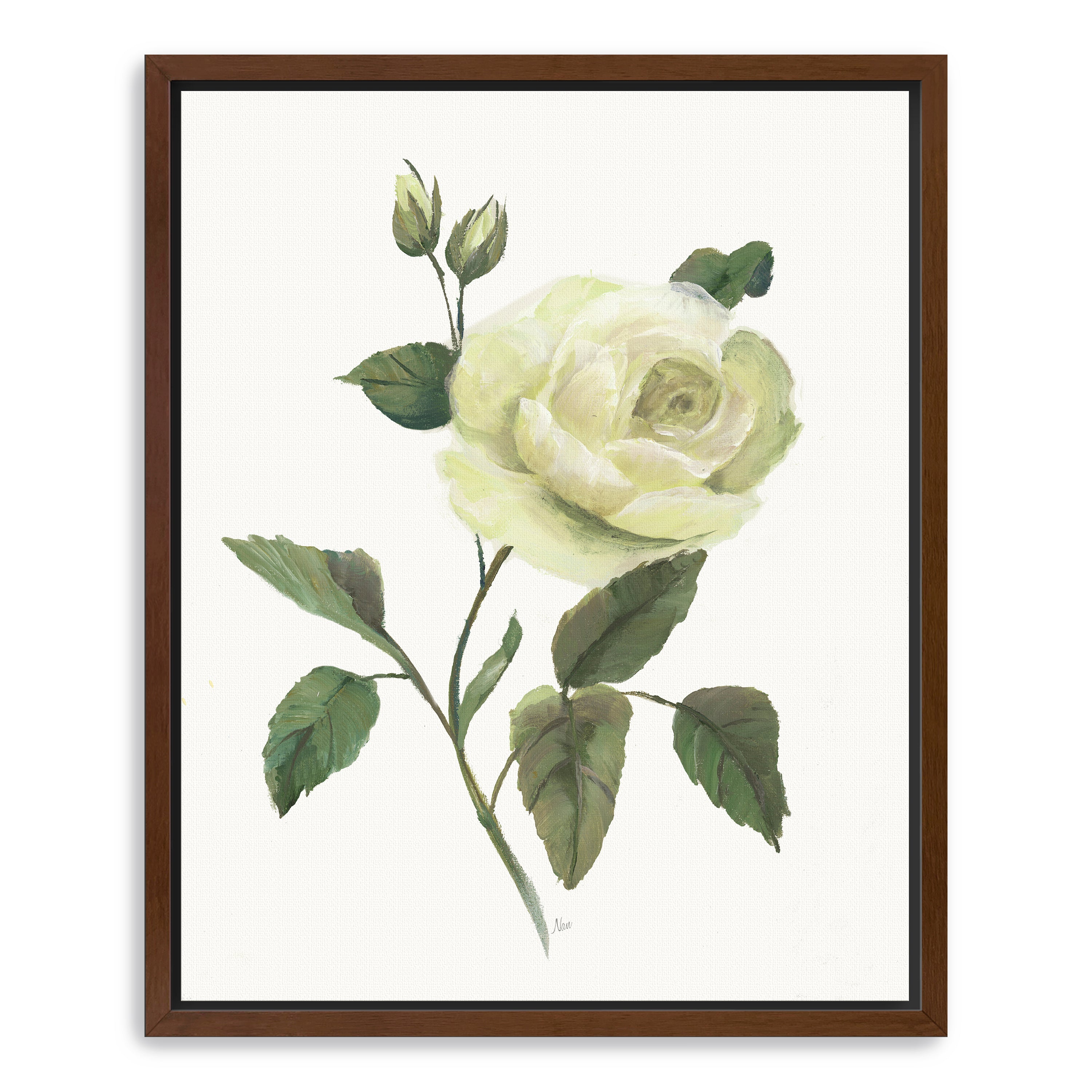 Yellow Rose I Canvas Giclee