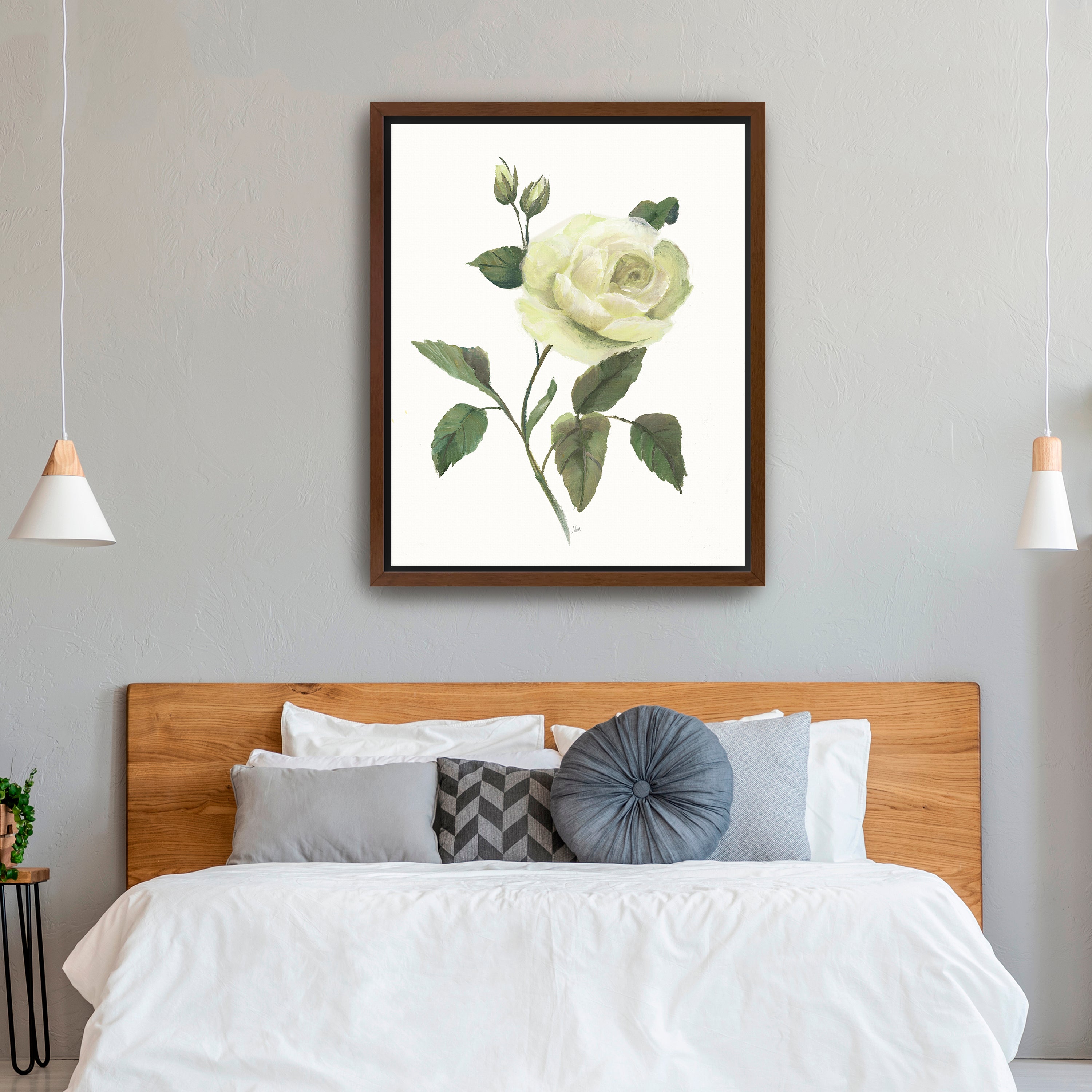 Yellow Rose I Canvas Giclee