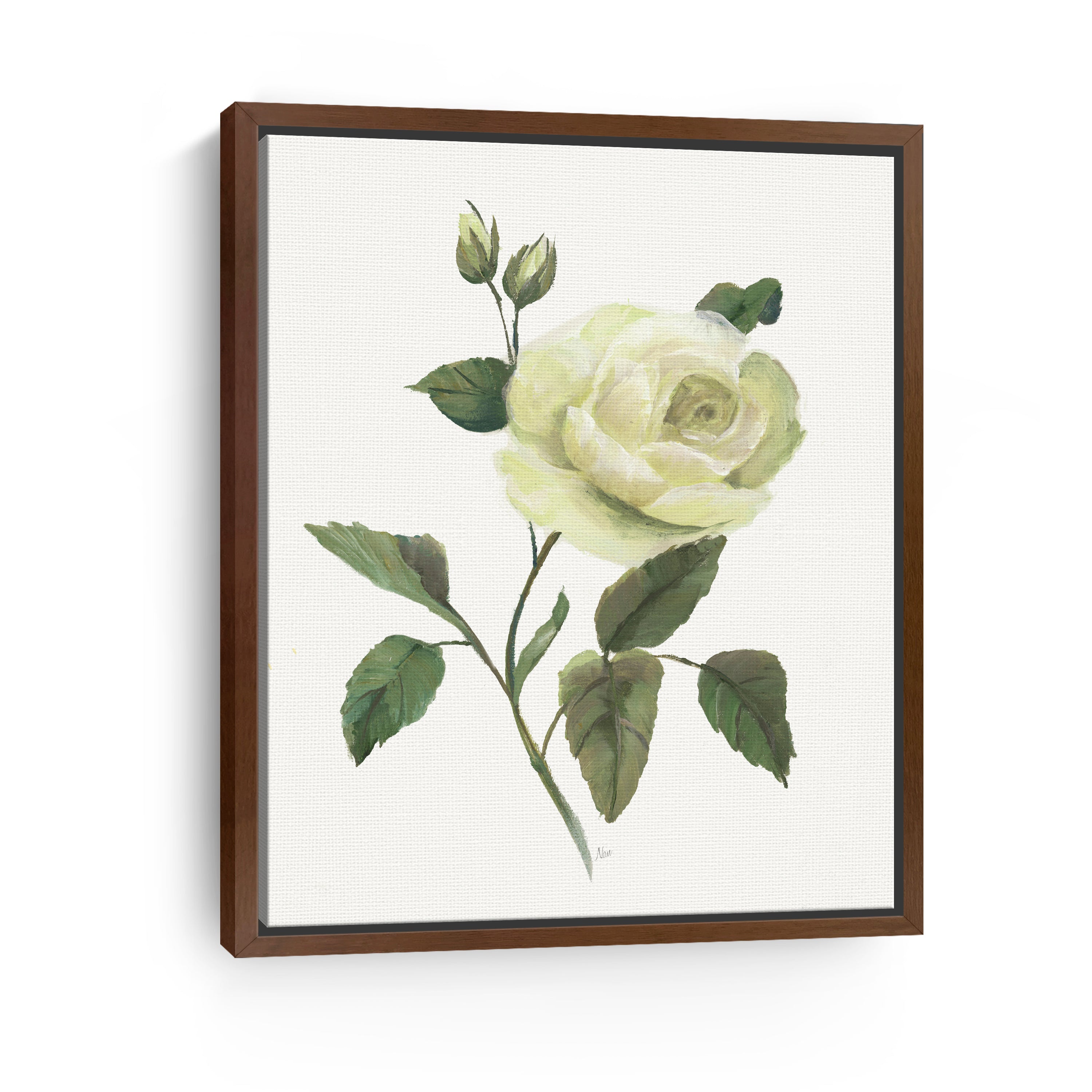 Yellow Rose I Canvas Giclee