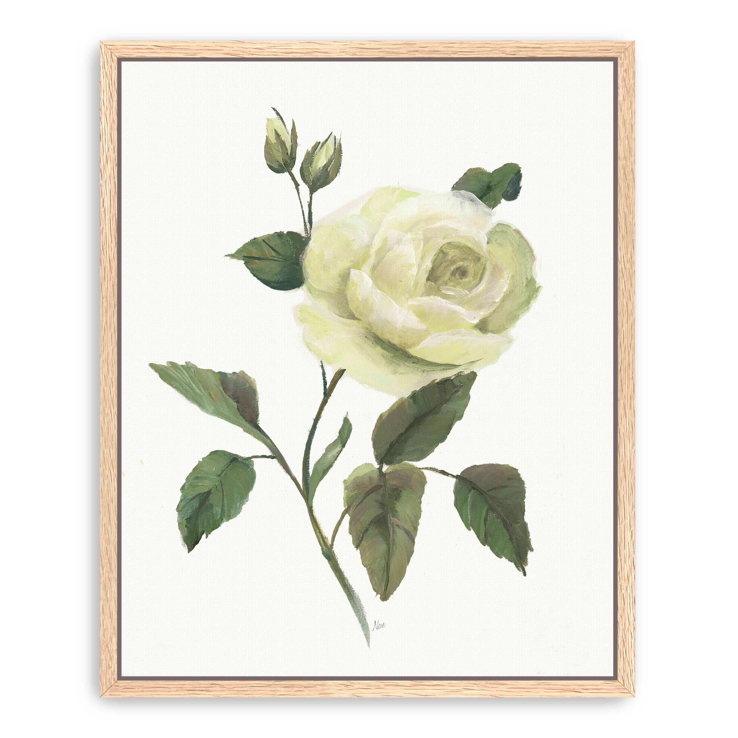 Yellow Rose I Canvas Giclee