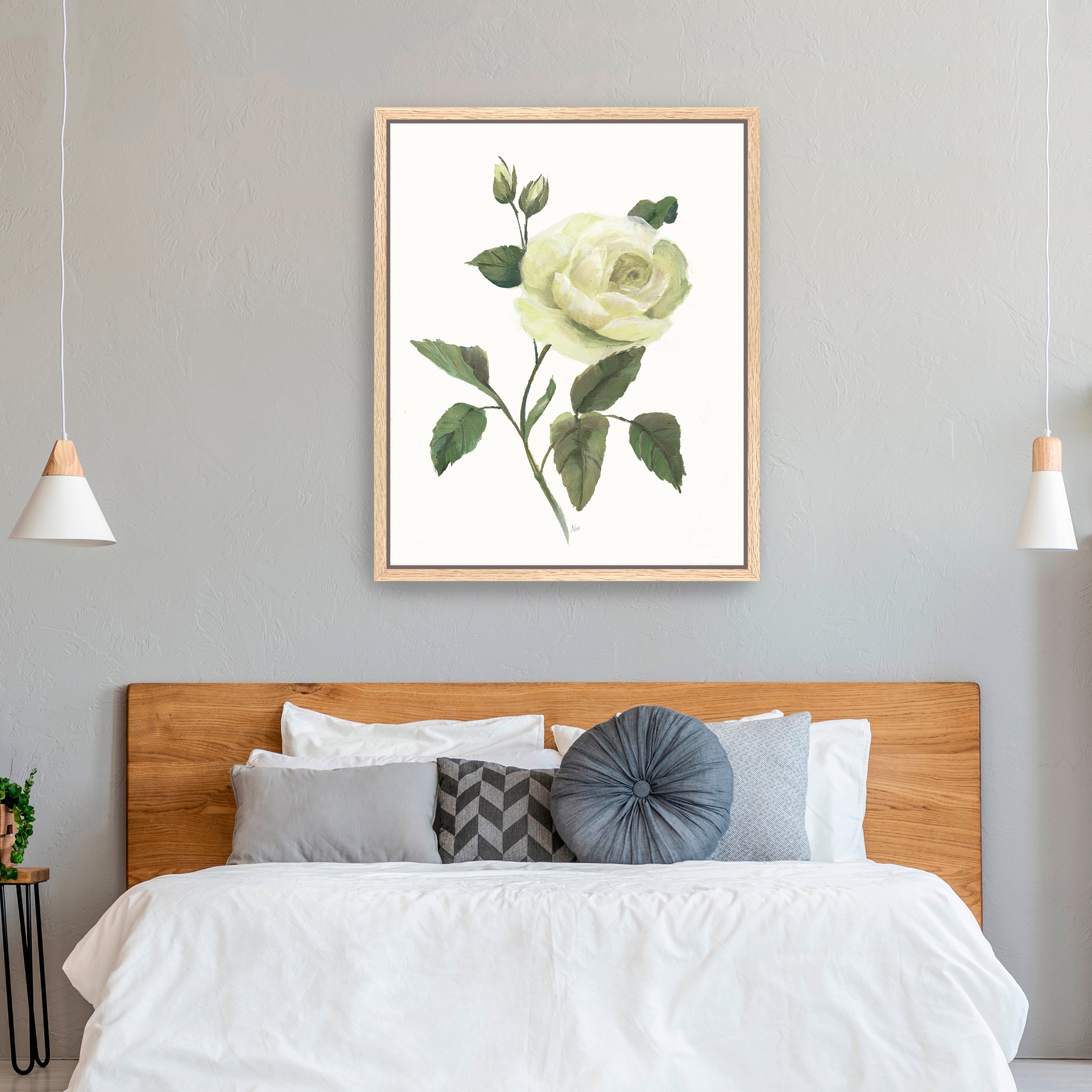 Yellow Rose I Canvas Giclee