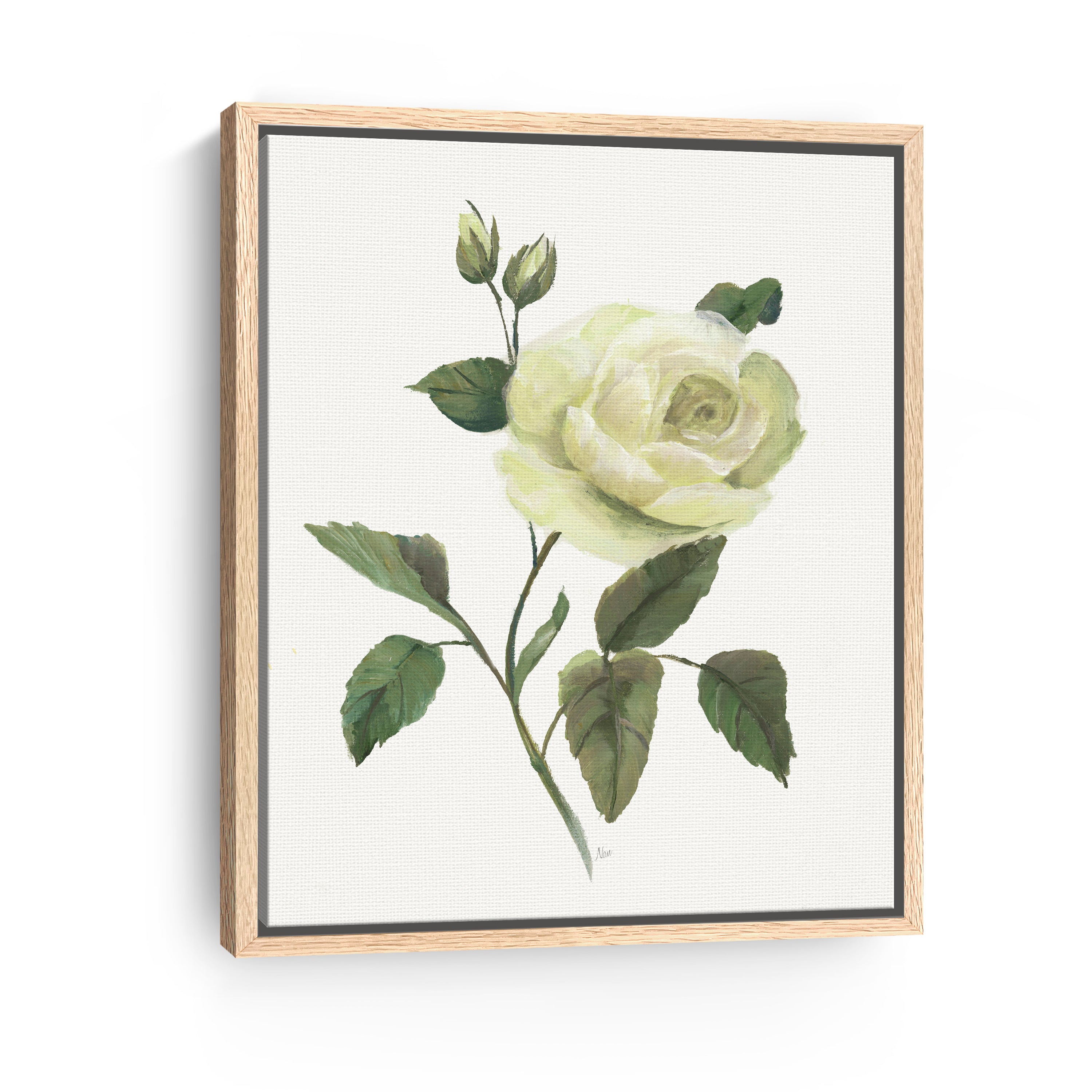 Yellow Rose I Canvas Giclee