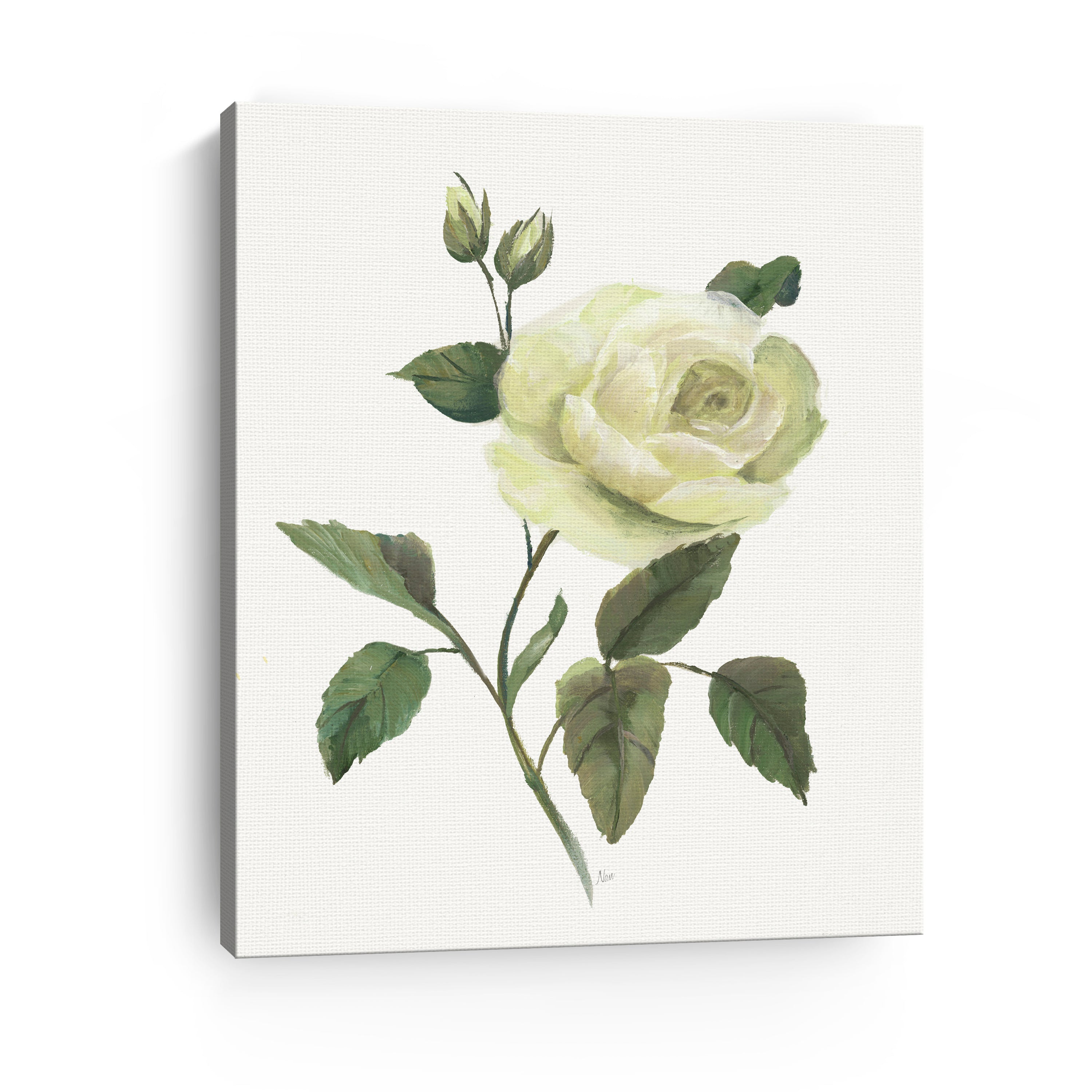 Yellow Rose I Canvas Giclee