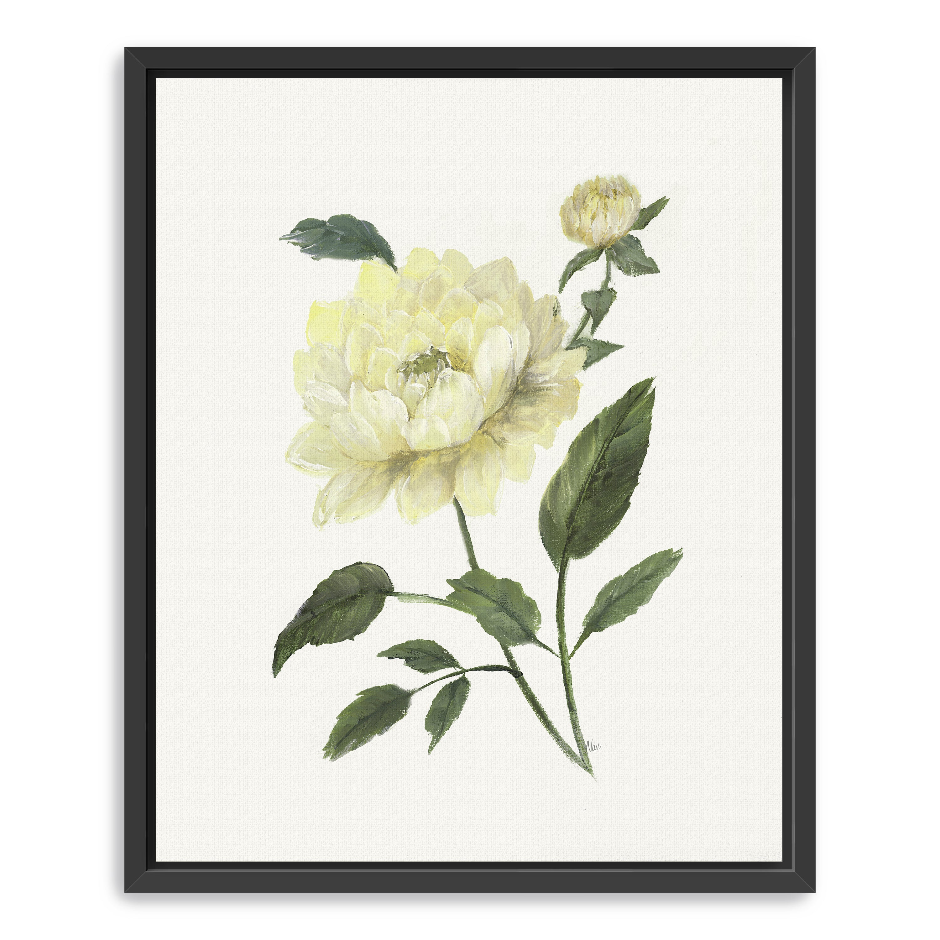 Yellow Rose II Canvas Giclee