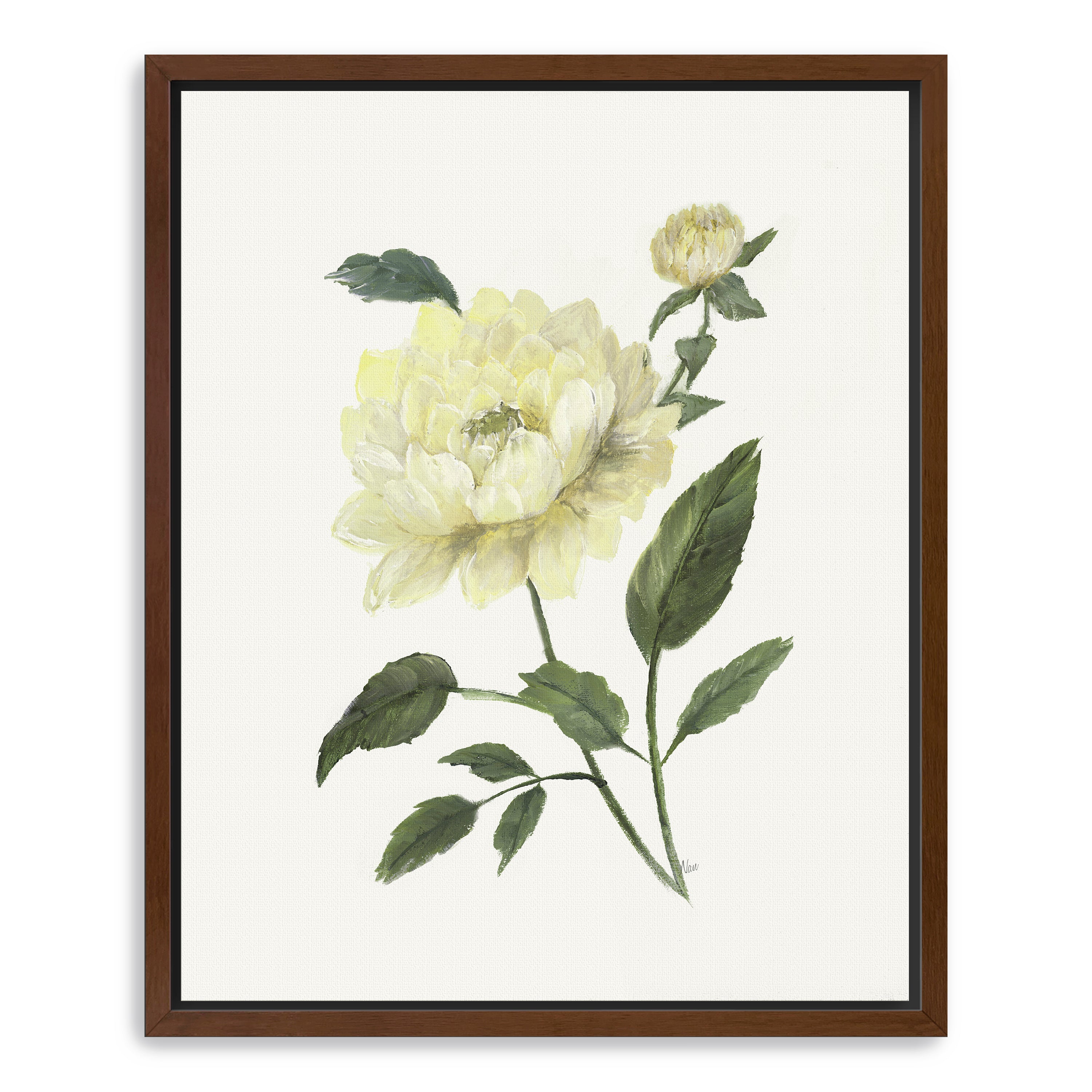 Yellow Rose II Canvas Giclee