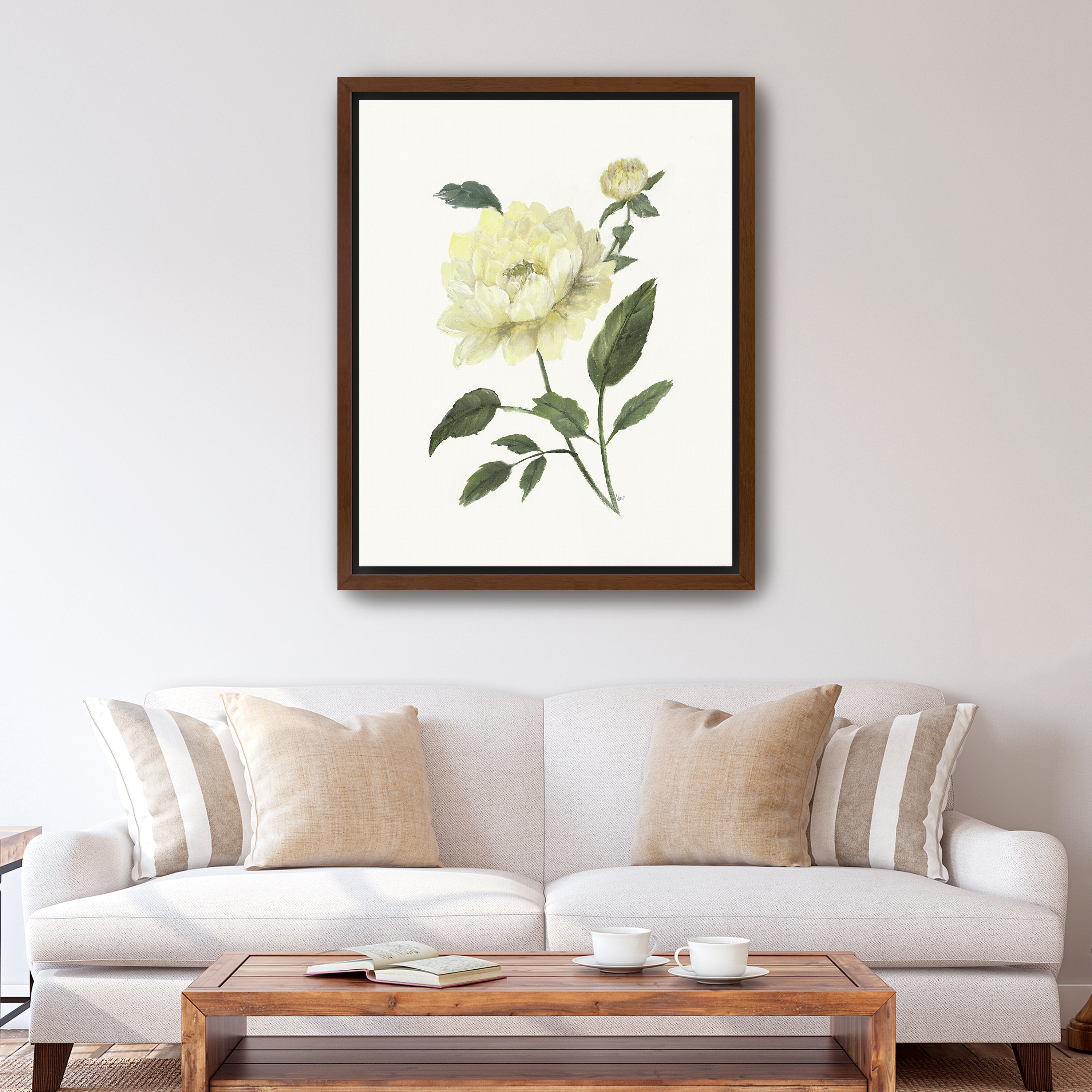 Yellow Rose II Canvas Giclee