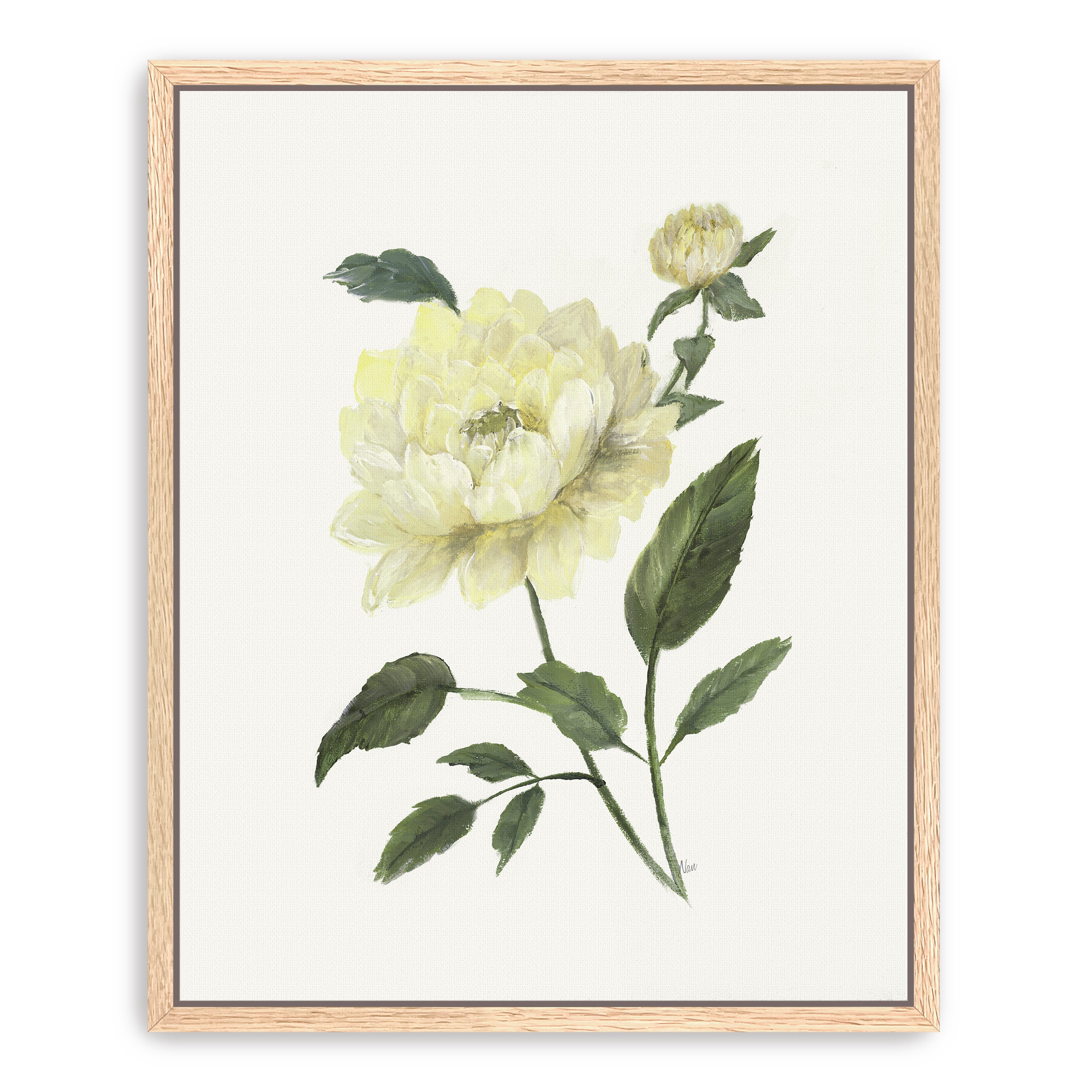 Yellow Rose II Canvas Giclee