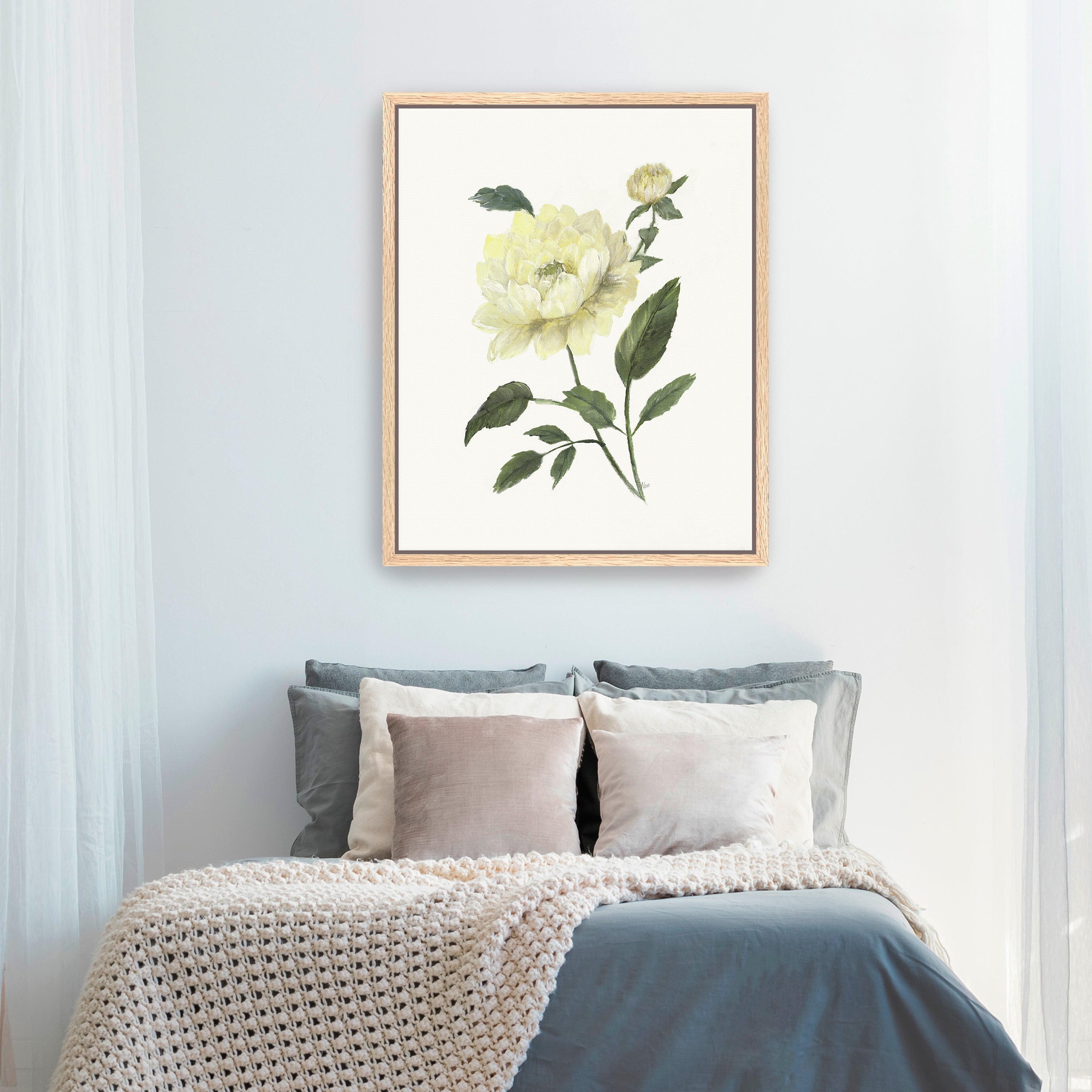 Yellow Rose II Canvas Giclee