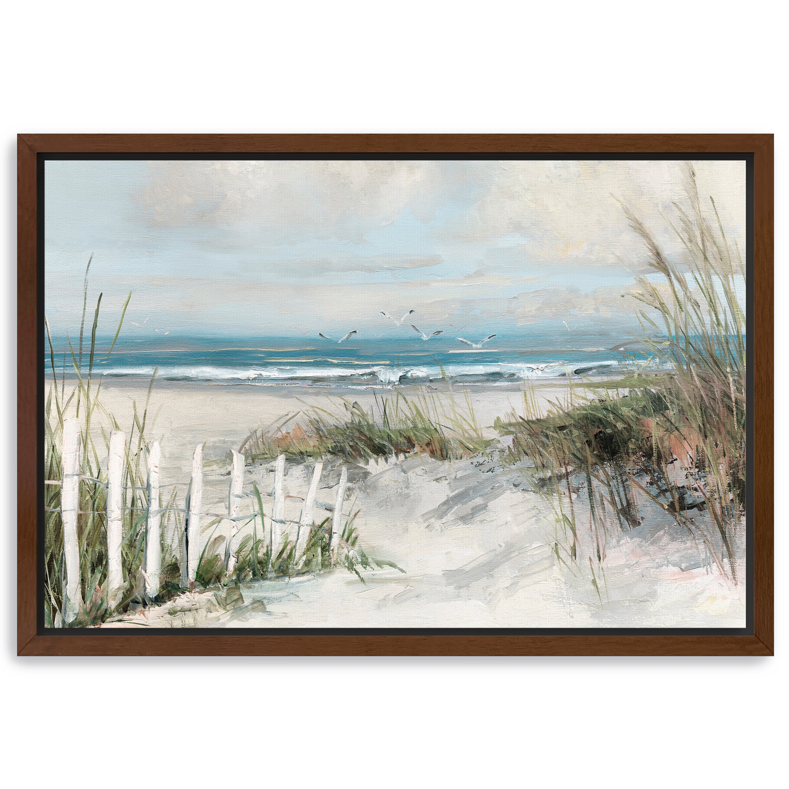 Secluded Shores Canvas Giclee