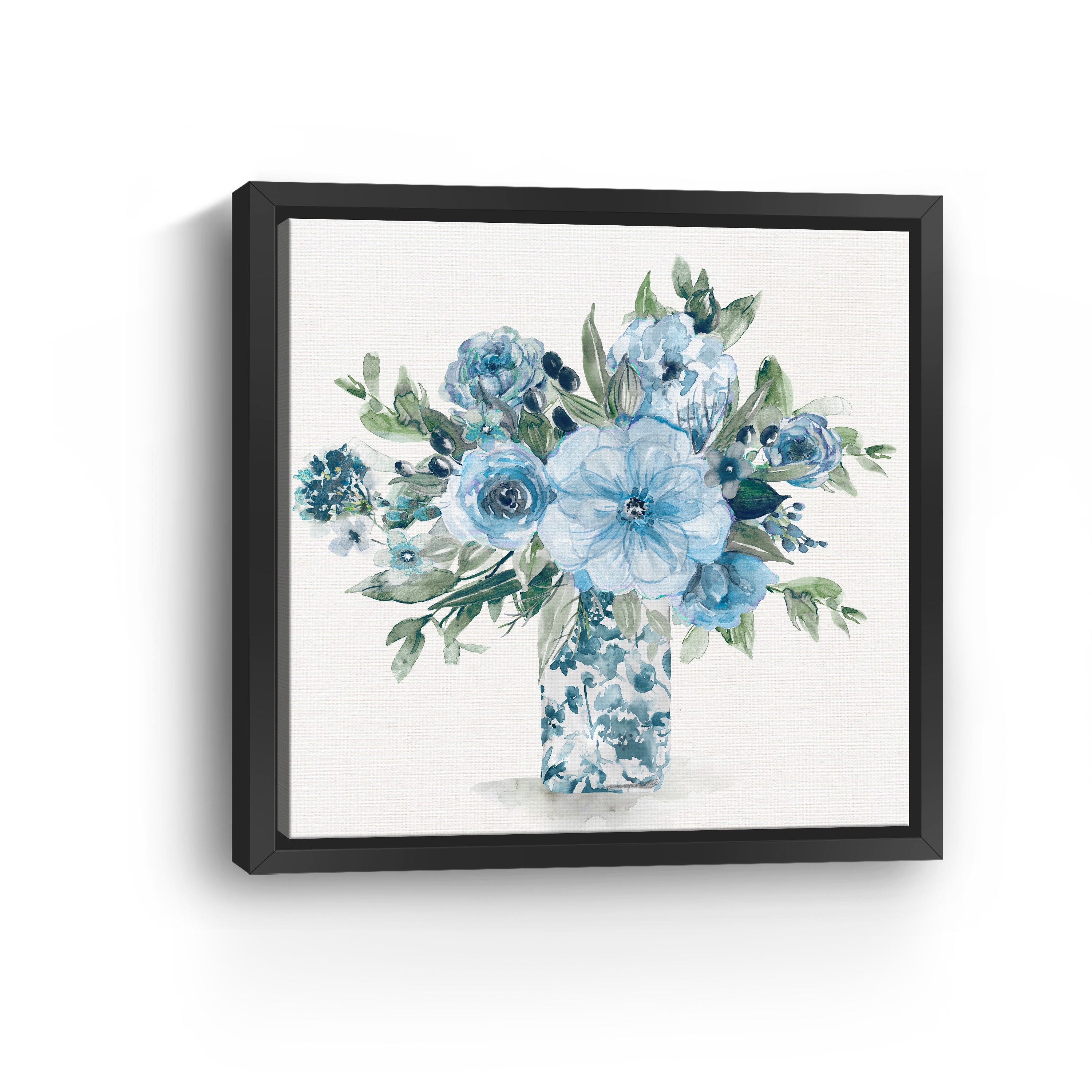 Cerulean Whispers II Canvas Giclee