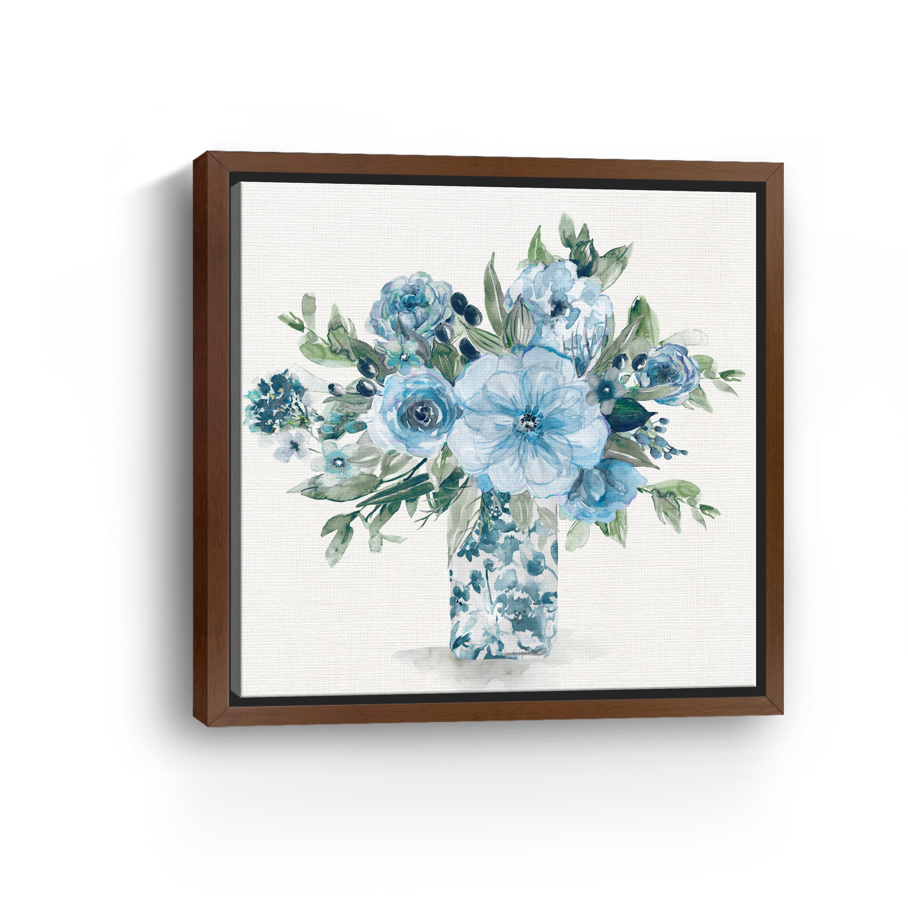 Cerulean Whispers II Canvas Giclee