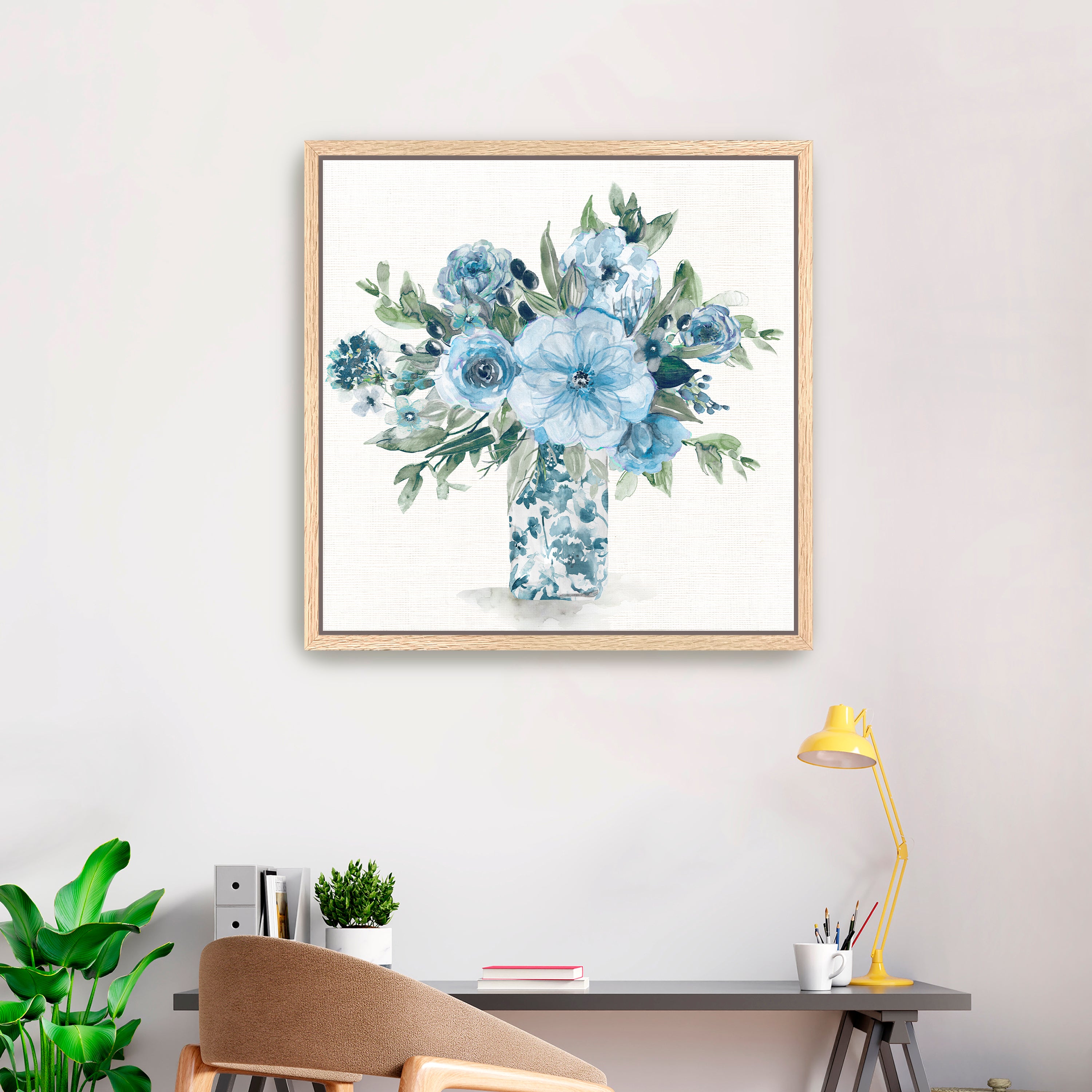 Cerulean Whispers II Canvas Giclee