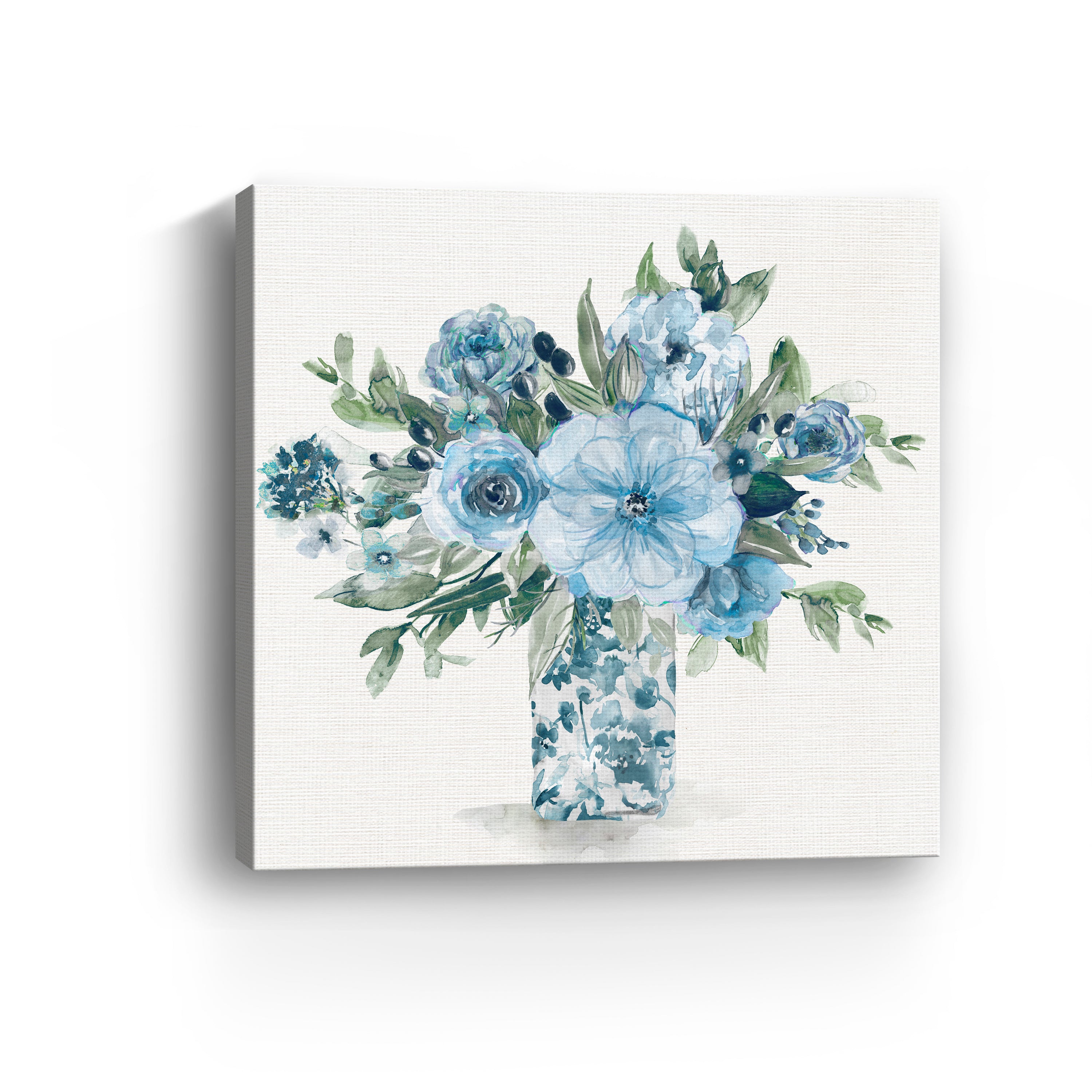 Cerulean Whispers II Canvas Giclee
