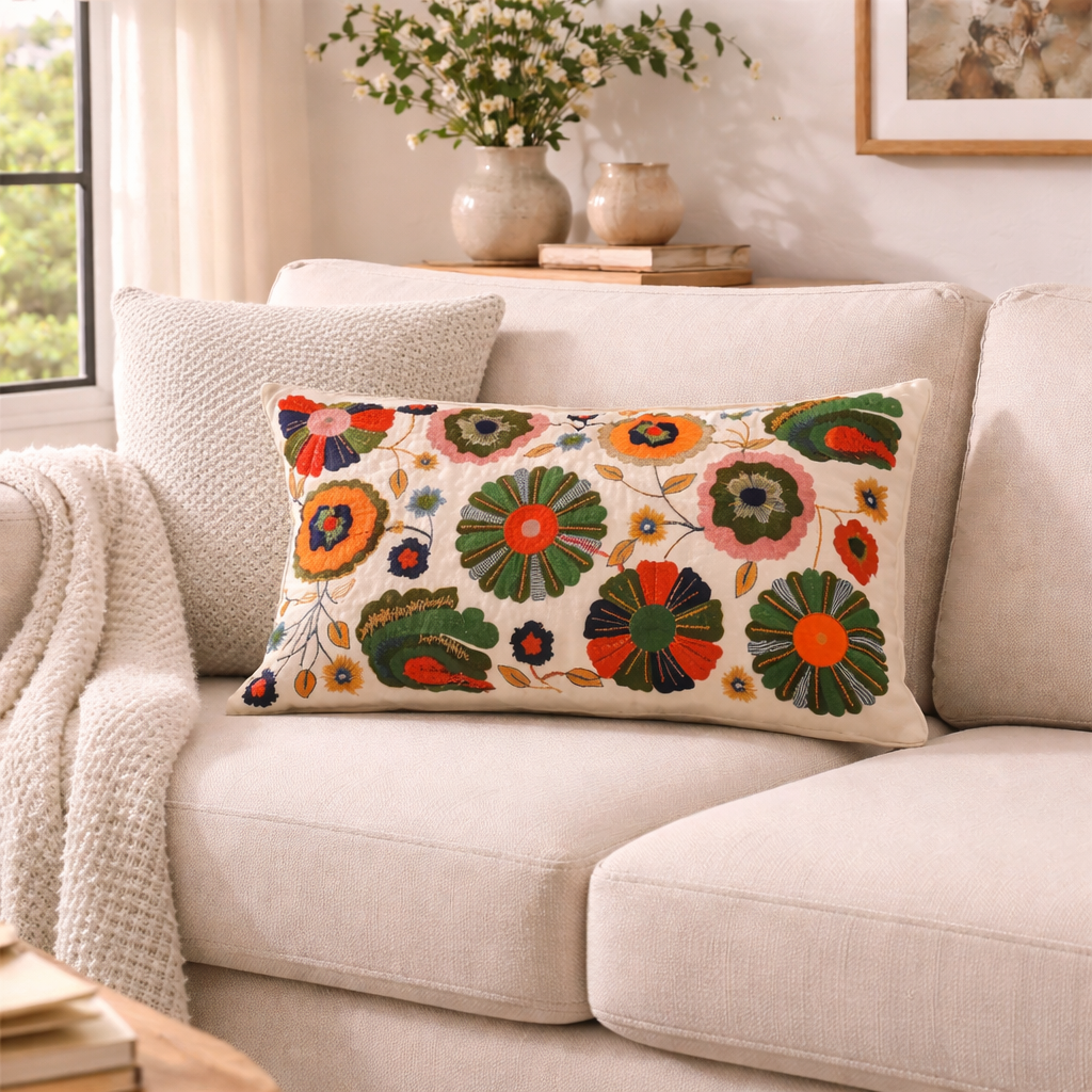 Floral Medley Pillow