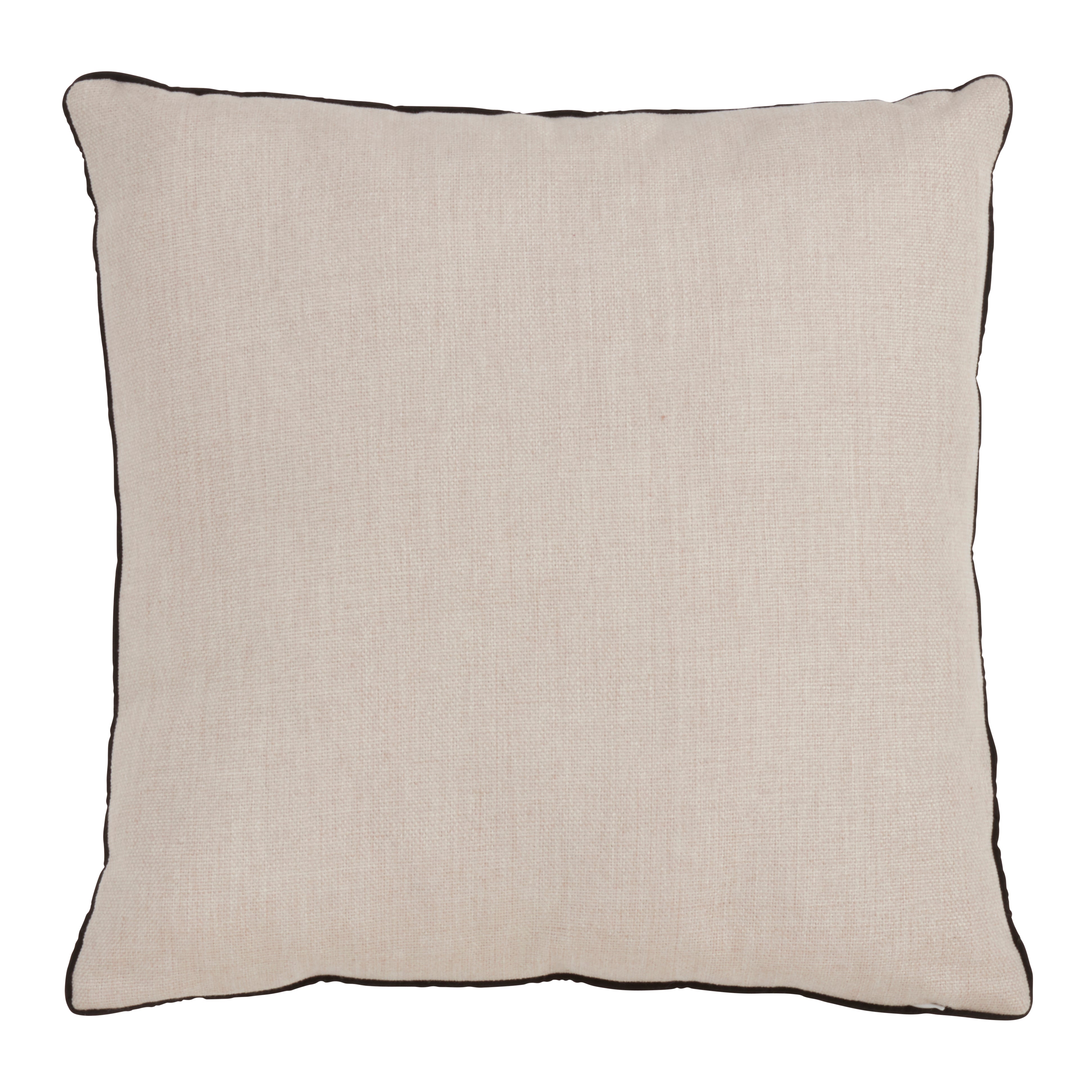 Daffodil Print Throw Pillow