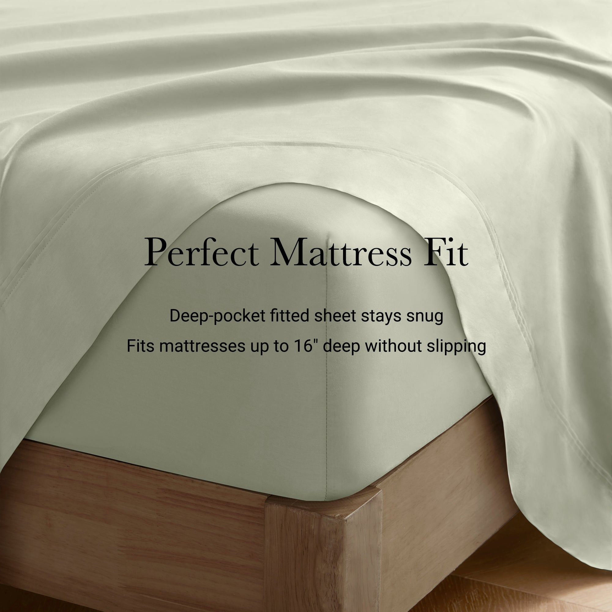 100% Egyptian Cotton Sateen Sheet Set