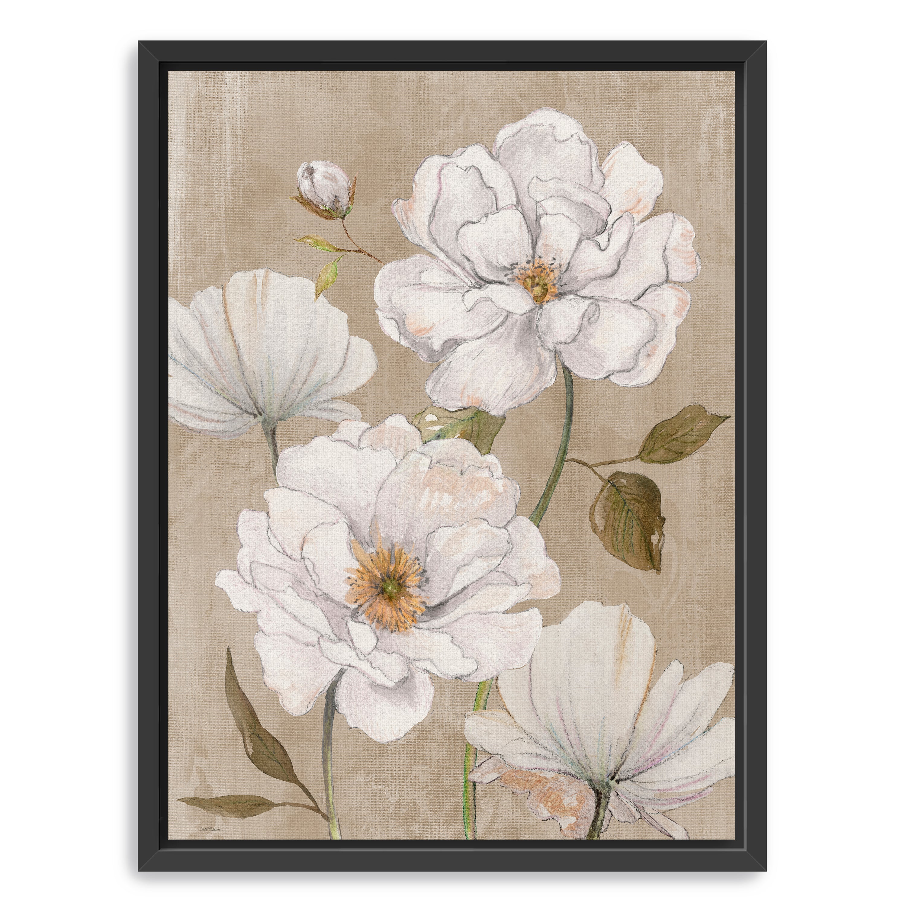 Pensive Mood I Canvas Giclee