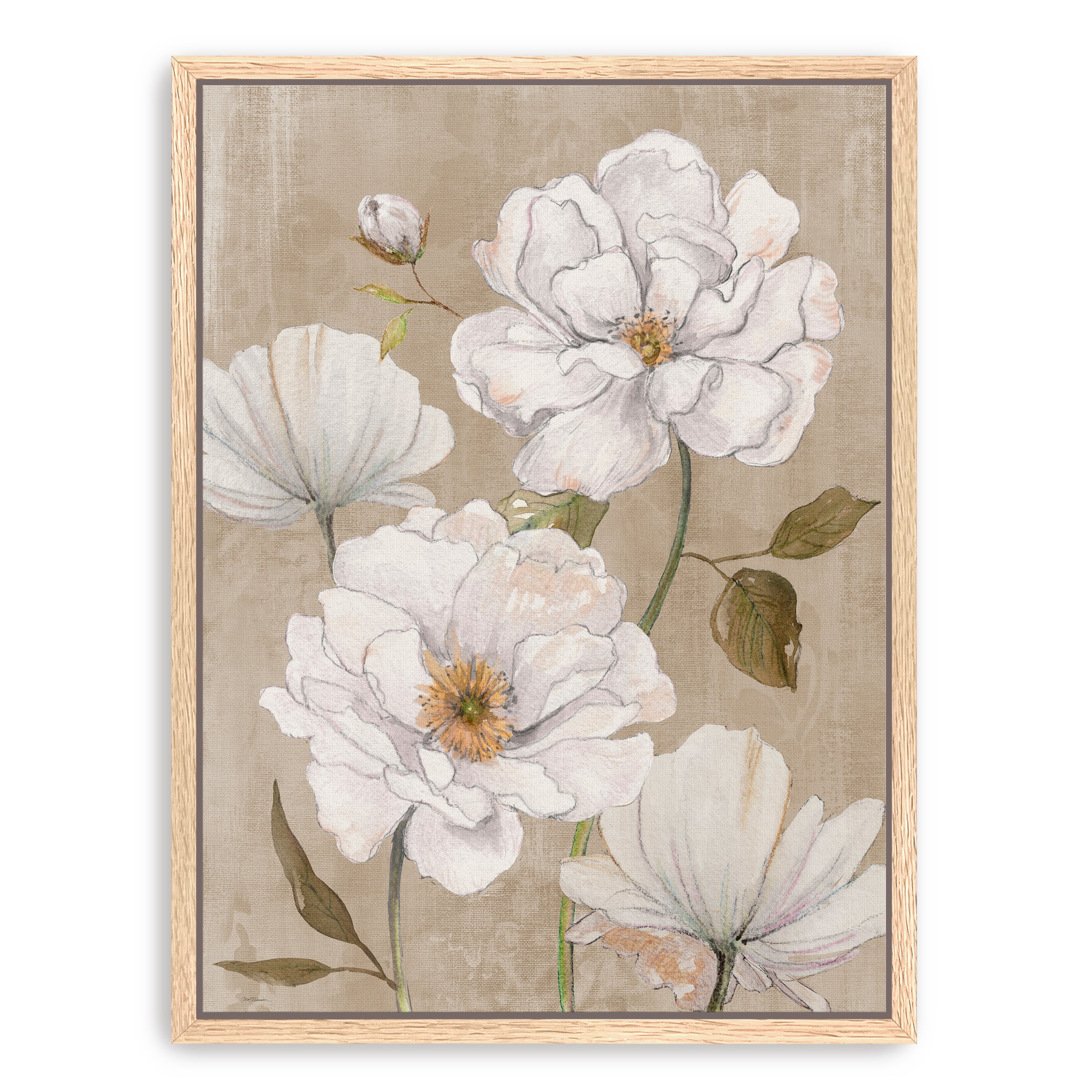 Pensive Mood I Canvas Giclee