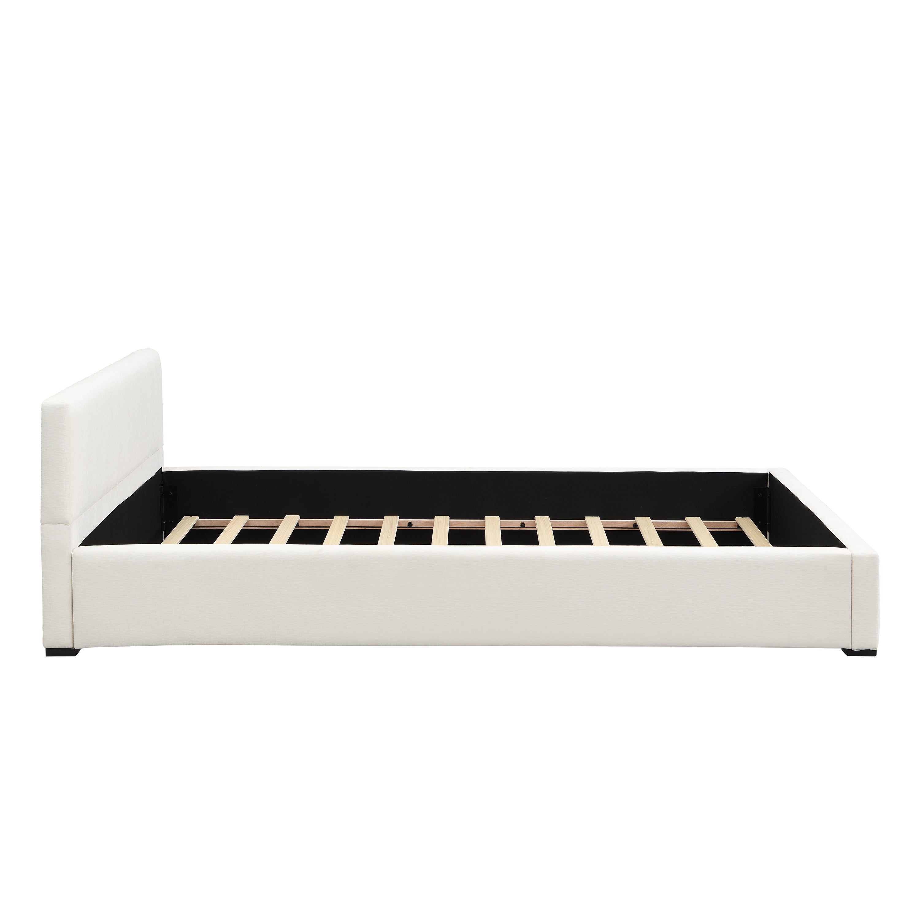Elegant Wide-Edge Bed