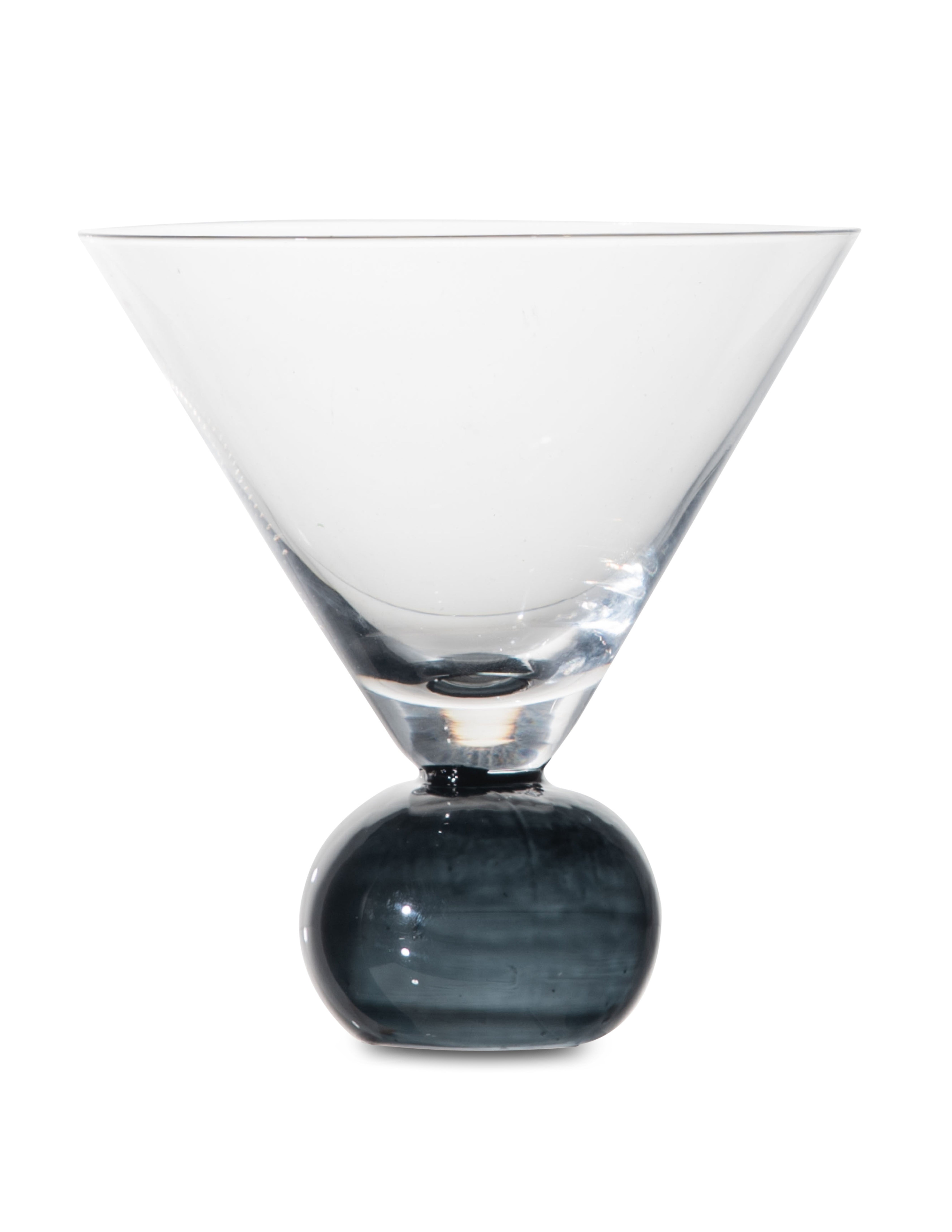 Spice Martini Glasses, Set of 4, Black