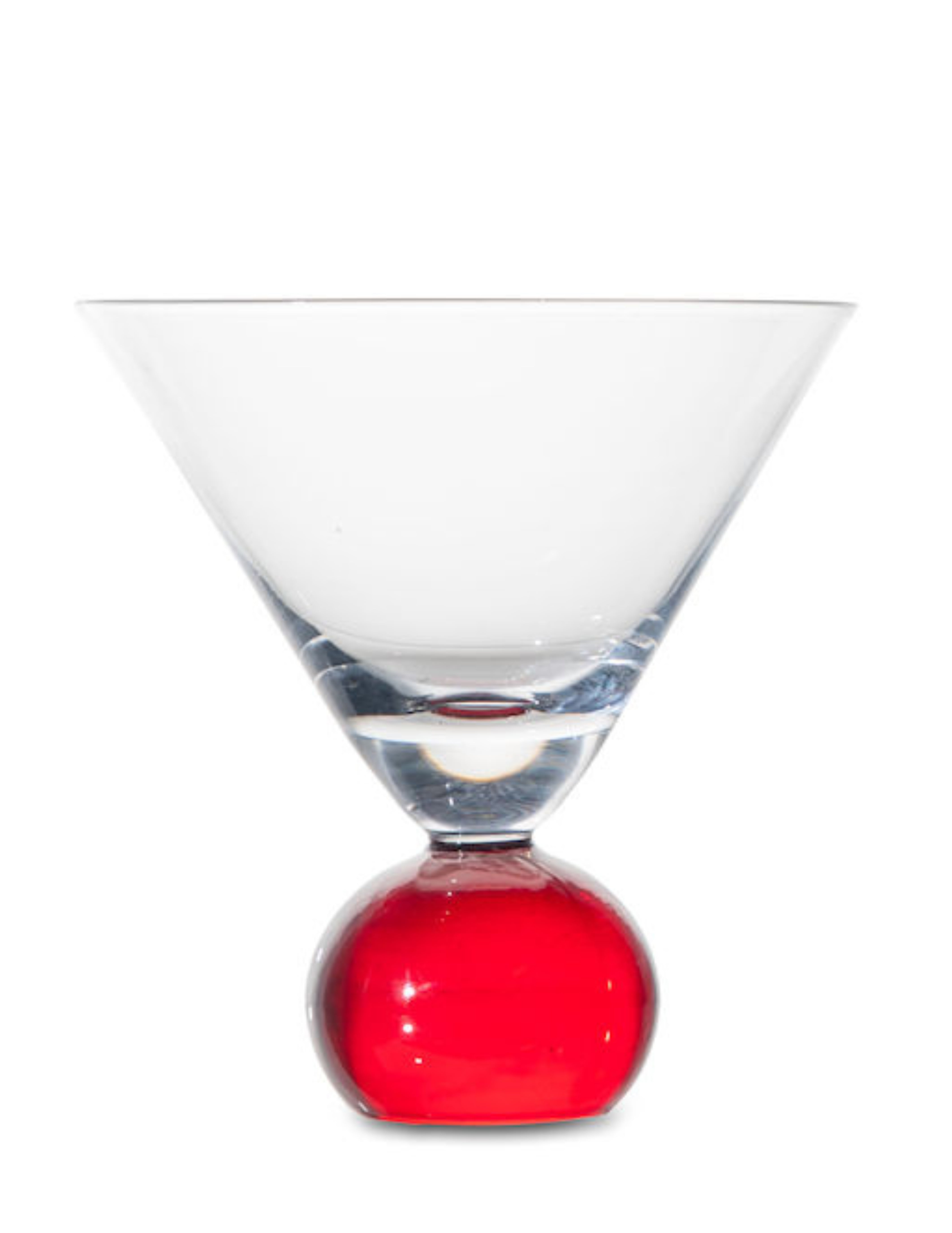 Spice Martini Glasses, Set of 4, Red