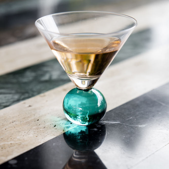 Spice Martini Glasses, Set of 4, Green